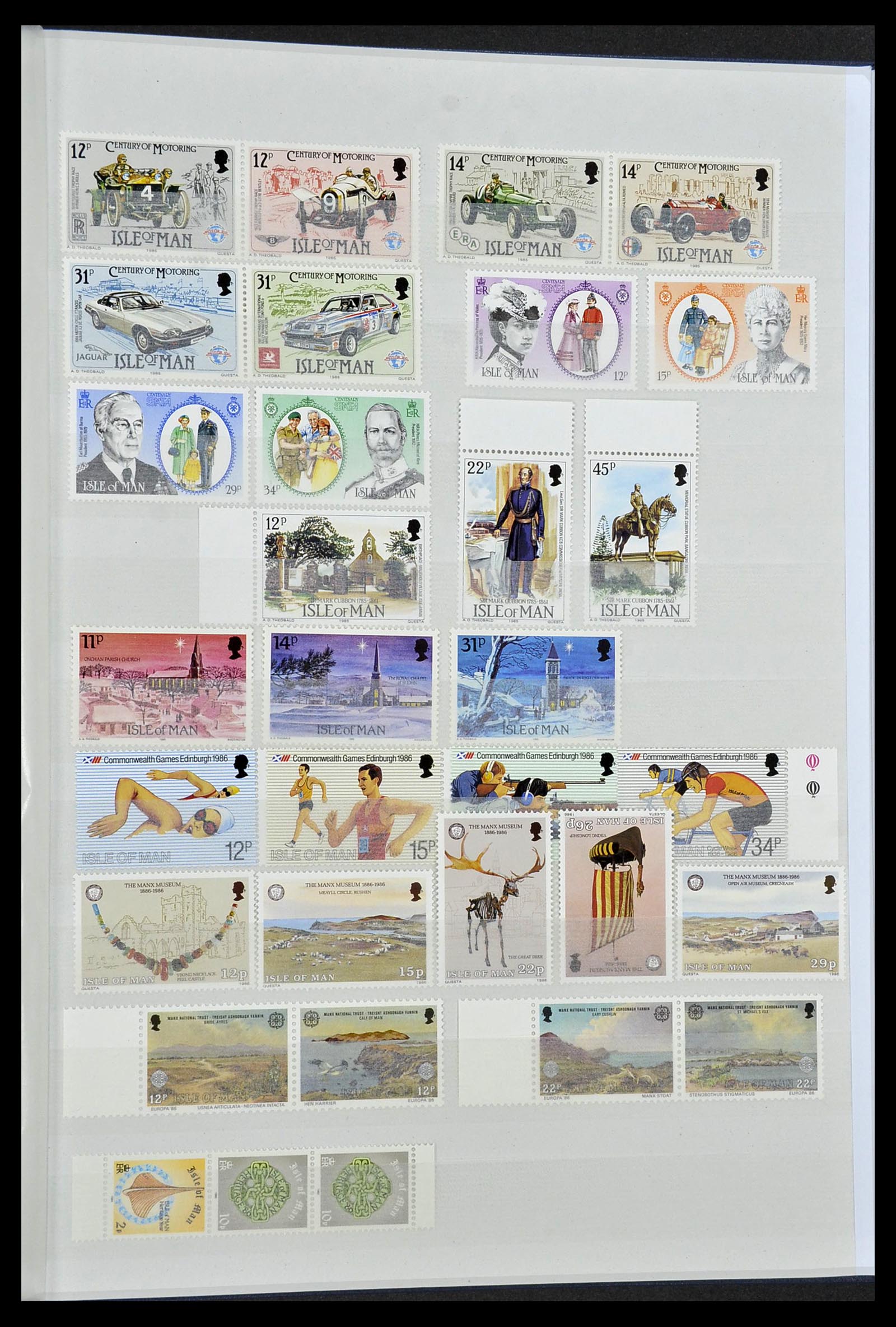 34276 125 - Postzegelverzameling 34276 Kanaaleilanden 1969-2006.
