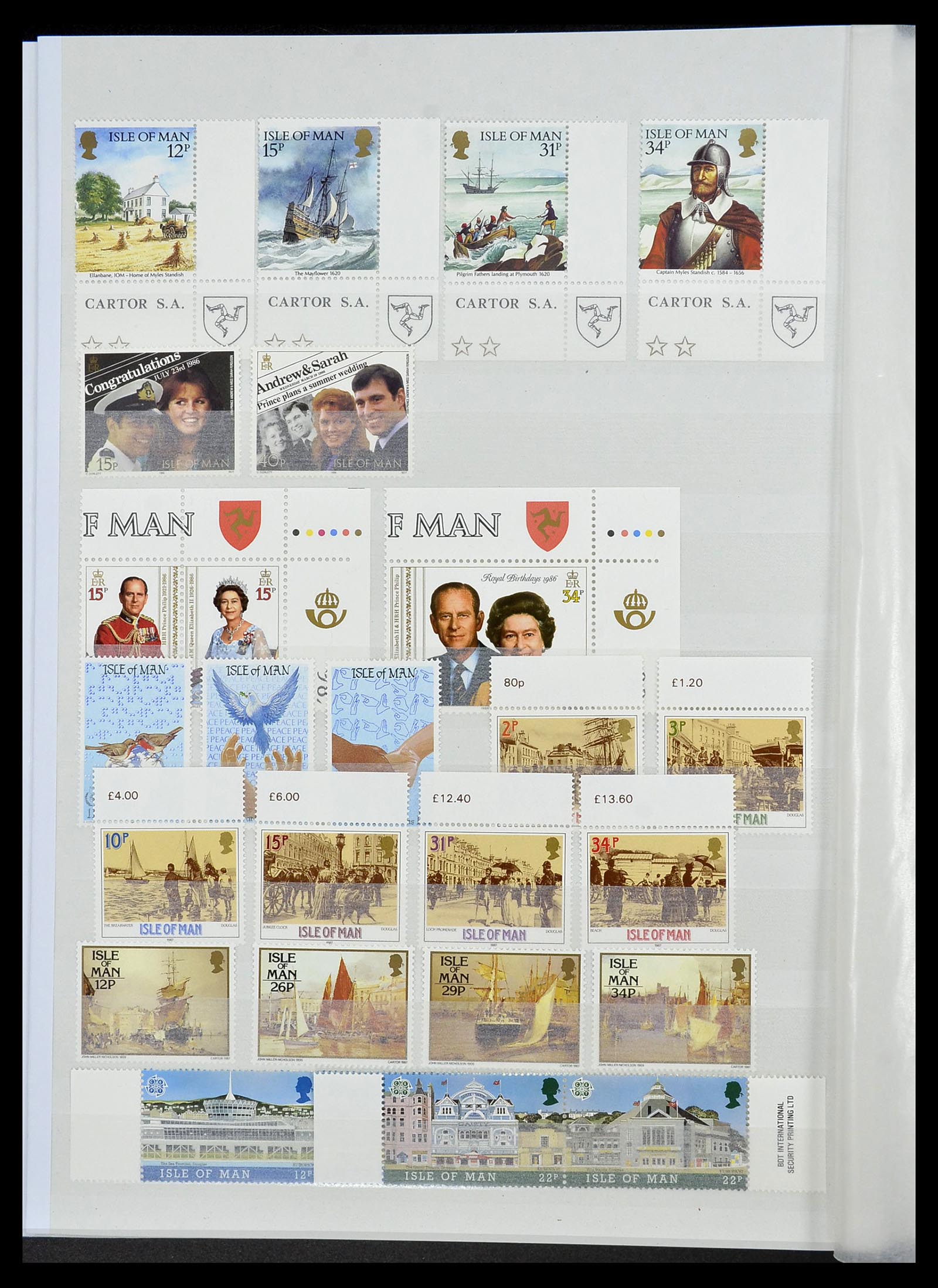 34276 126 - Postzegelverzameling 34276 Kanaaleilanden 1969-2006.