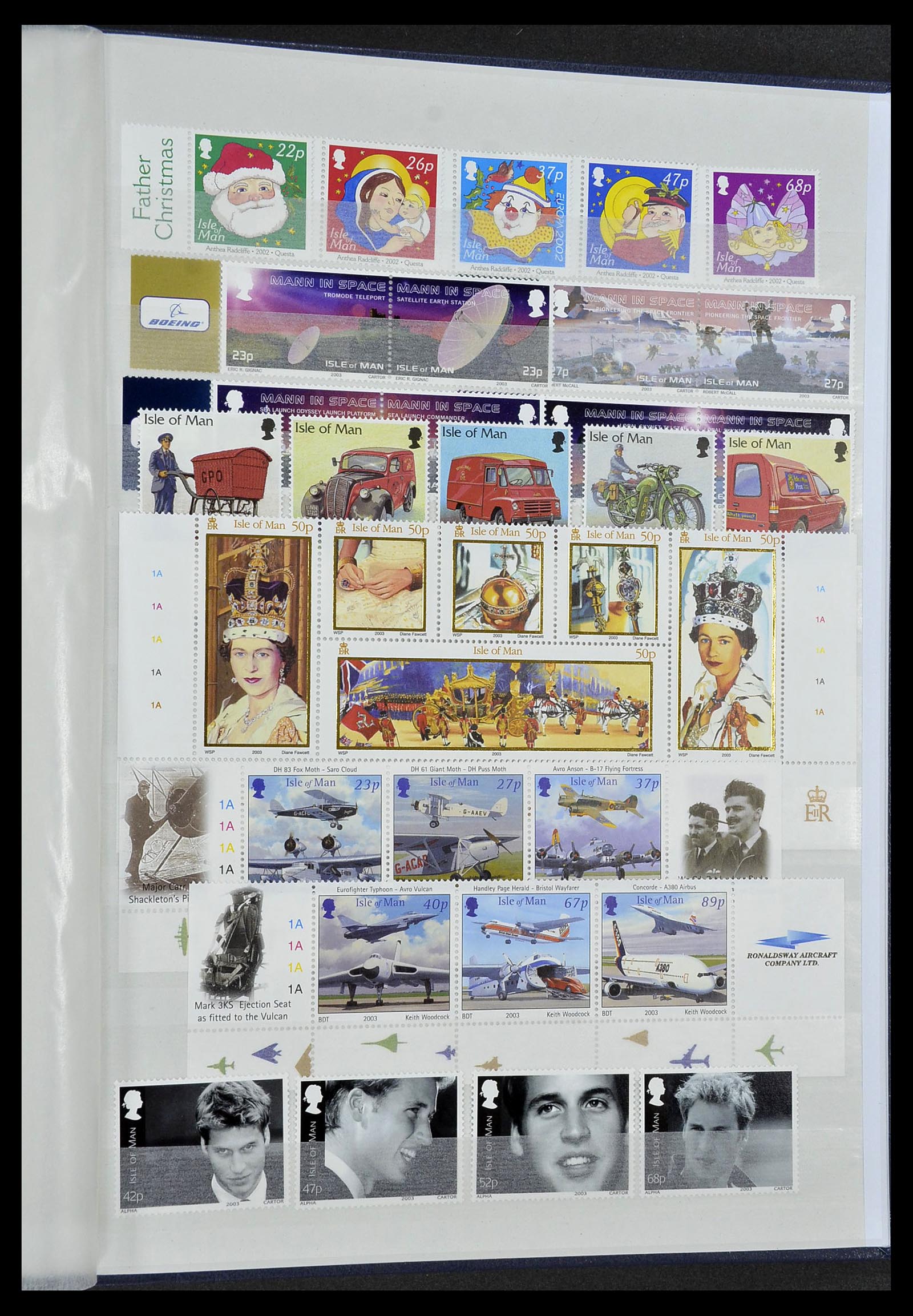 34276 133 - Stamp collection 34276 Channel Islands 1969-2006.