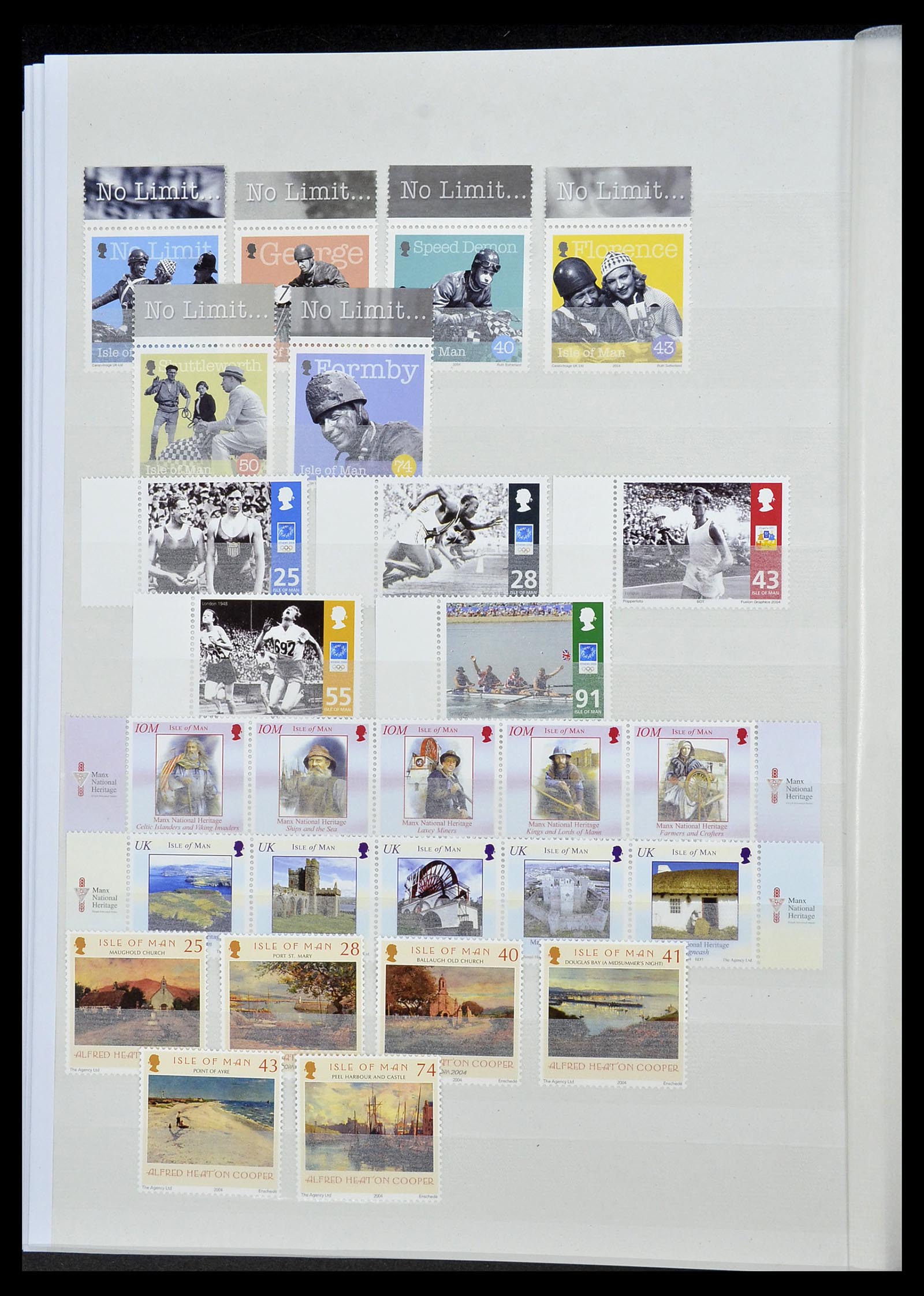 34276 136 - Postzegelverzameling 34276 Kanaaleilanden 1969-2006.
