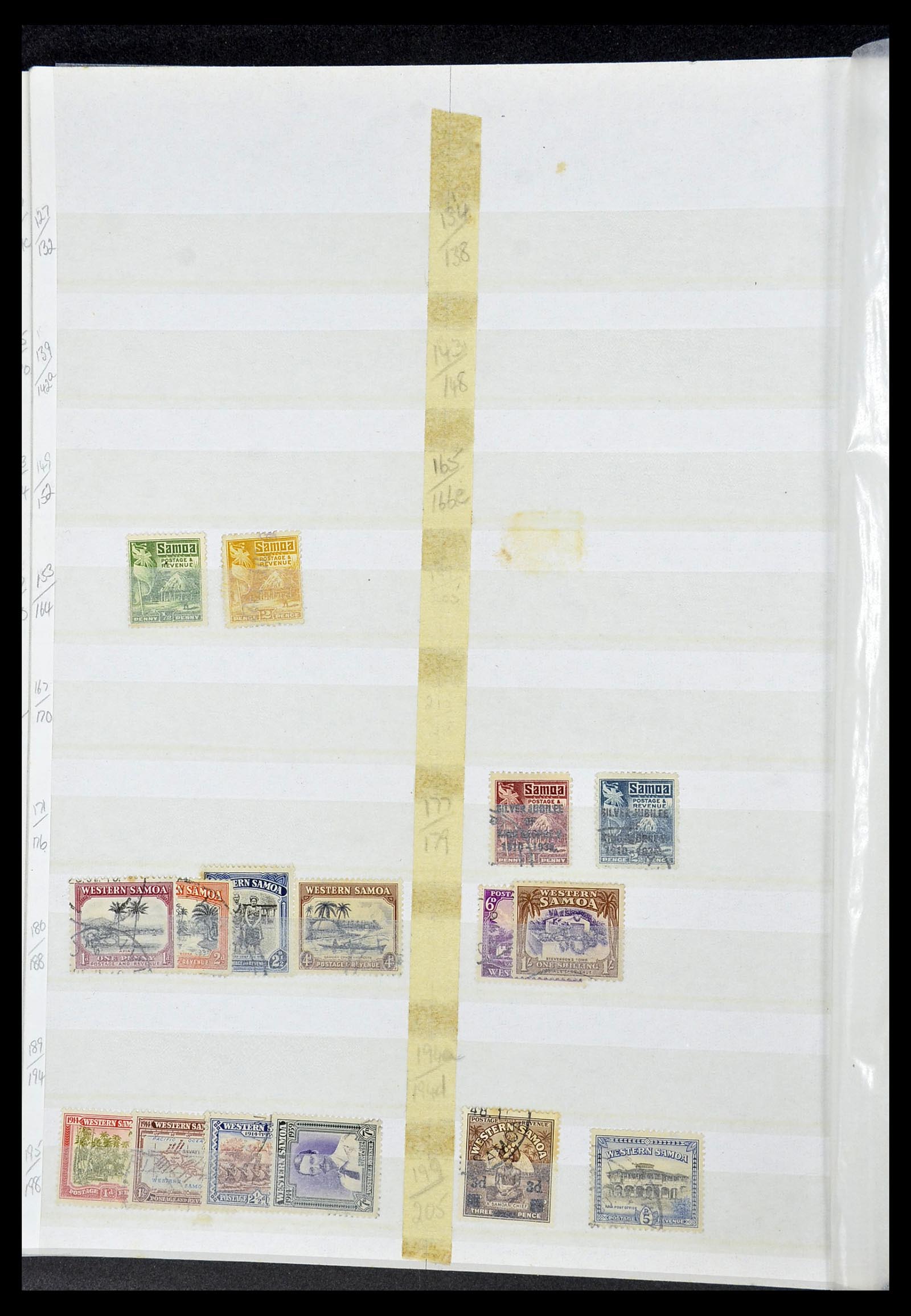 34280 004 - Postzegelverzameling 34280 Samoa 1866-1983.