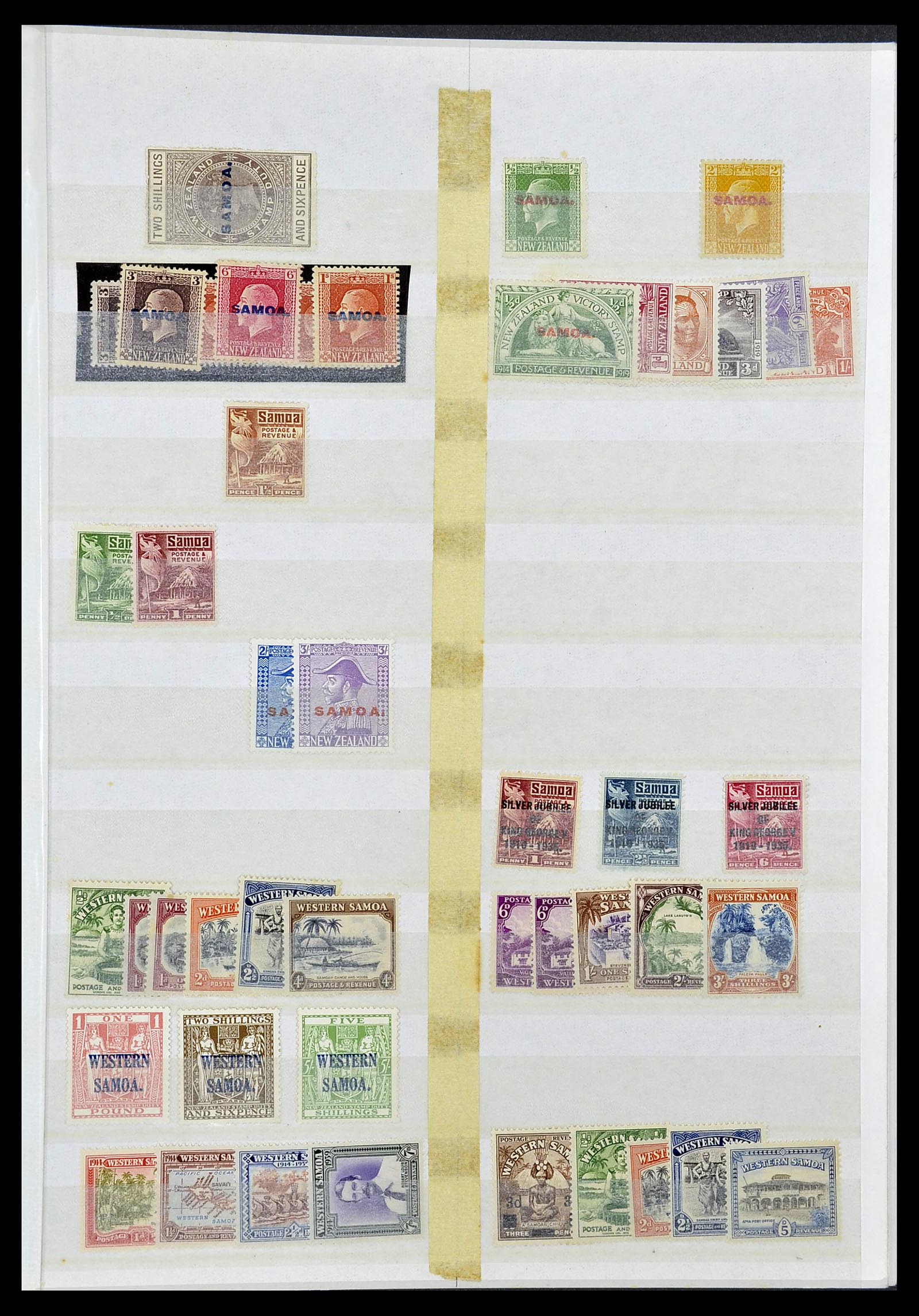 34280 005 - Postzegelverzameling 34280 Samoa 1866-1983.