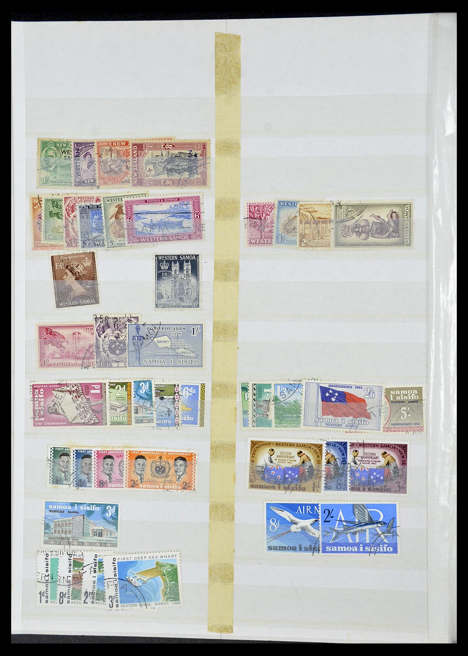 34280 006 - Postzegelverzameling 34280 Samoa 1866-1983.