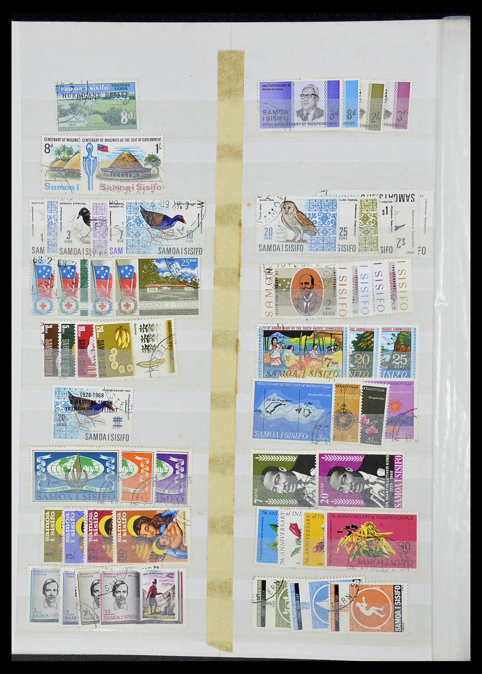 34280 008 - Postzegelverzameling 34280 Samoa 1866-1983.
