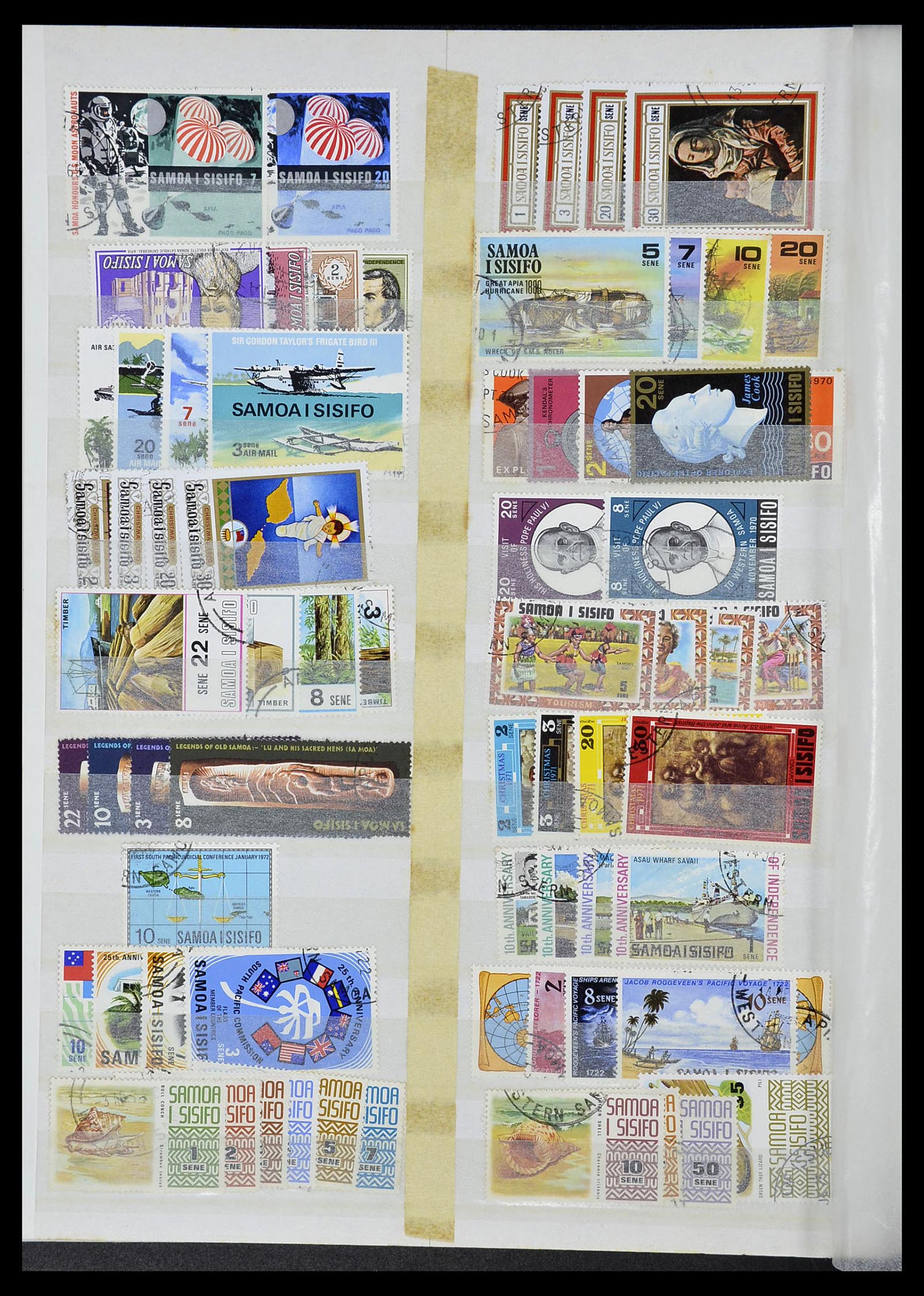 34280 010 - Postzegelverzameling 34280 Samoa 1866-1983.