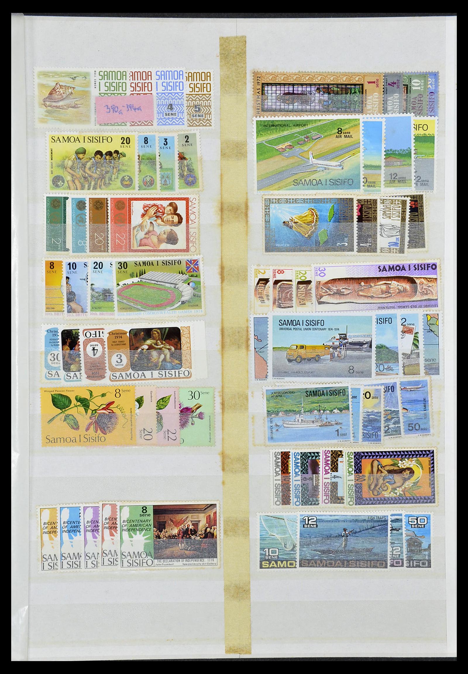34280 013 - Postzegelverzameling 34280 Samoa 1866-1983.