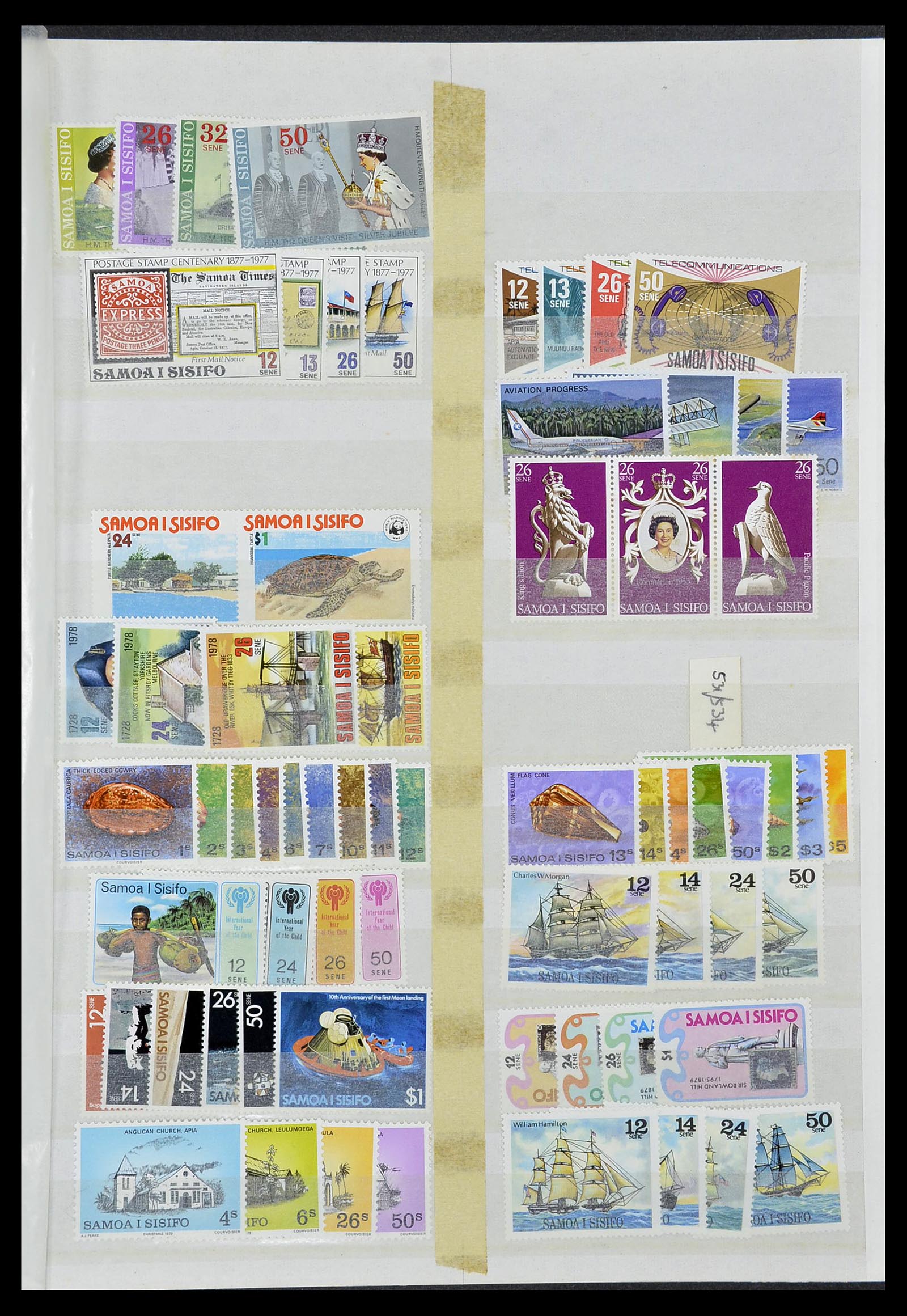 34280 015 - Postzegelverzameling 34280 Samoa 1866-1983.