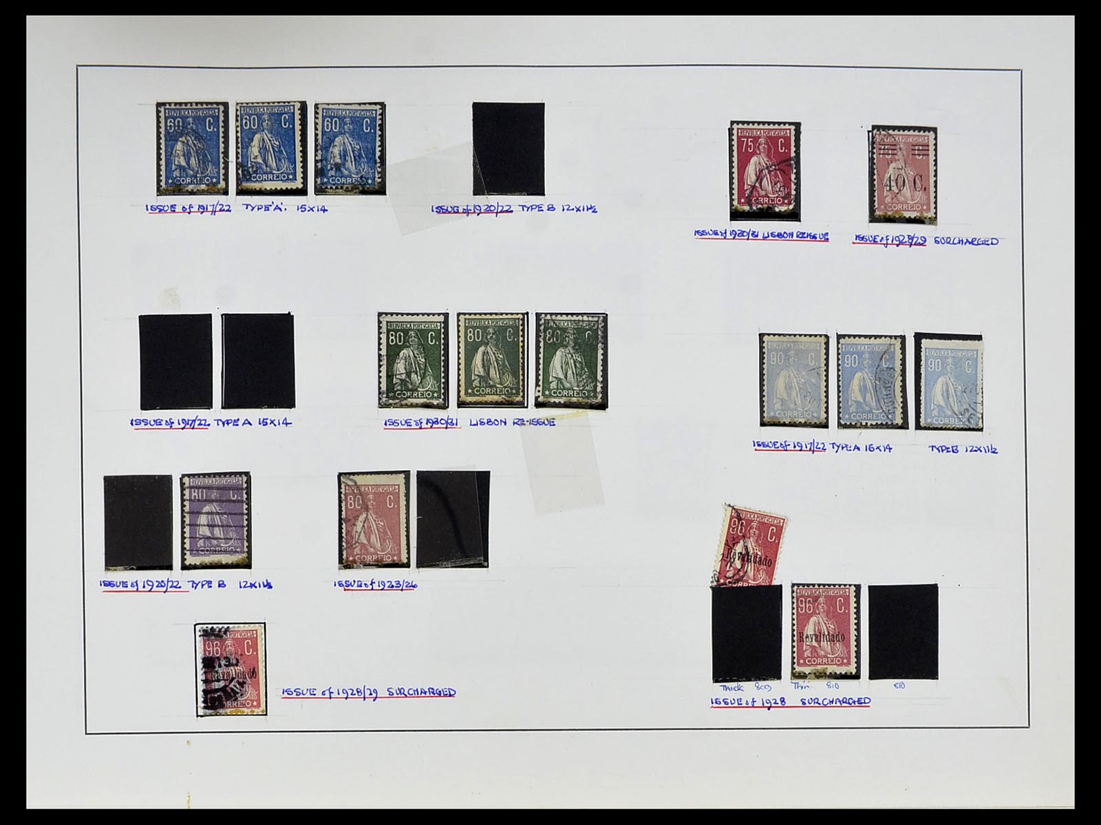 34281 003 - Stamp collection 34281 Portugal and territories Ceres specialised.