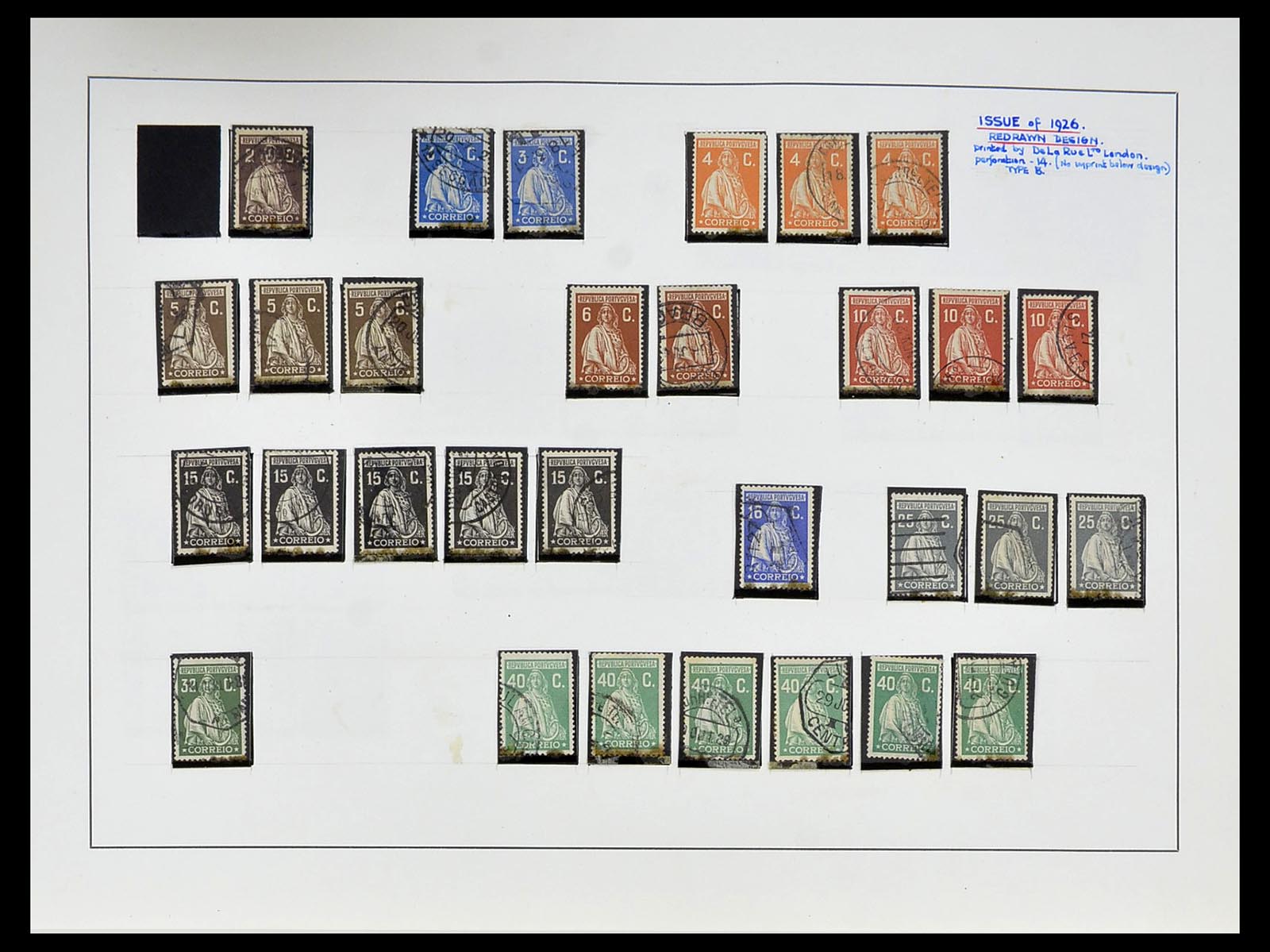 34281 004 - Stamp collection 34281 Portugal and territories Ceres specialised.