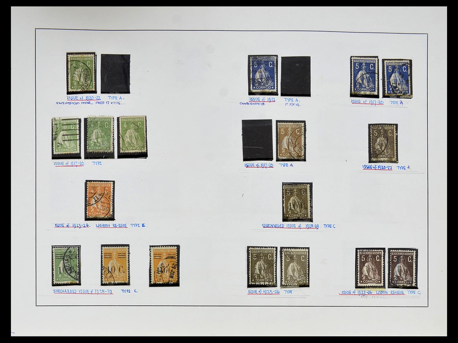 34281 006 - Stamp collection 34281 Portugal and territories Ceres specialised.