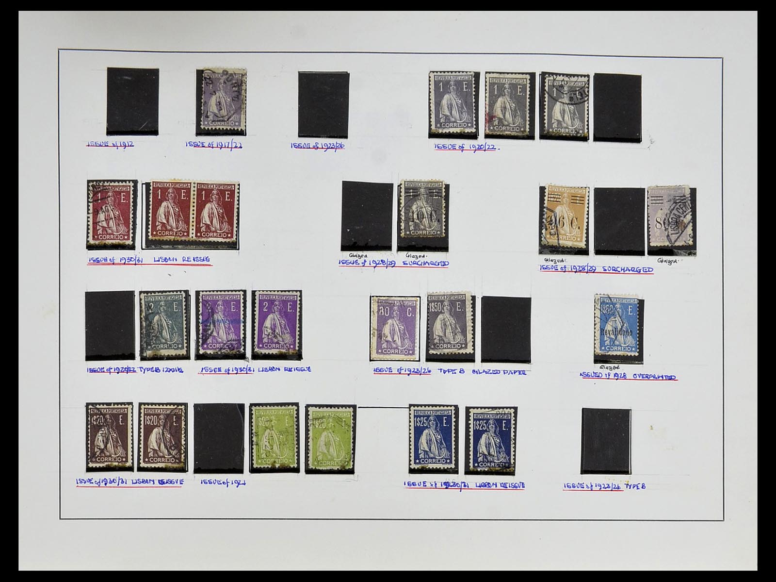 34281 007 - Stamp collection 34281 Portugal and territories Ceres specialised.