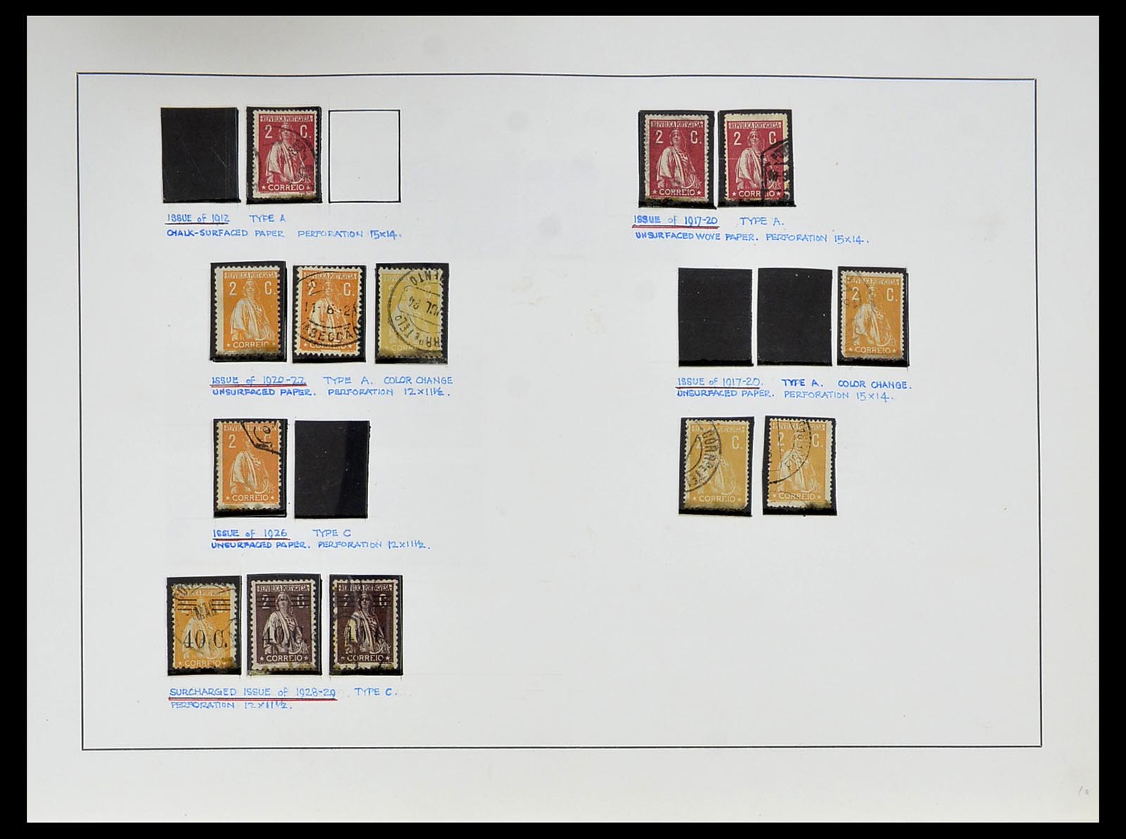 34281 011 - Stamp collection 34281 Portugal and territories Ceres specialised.