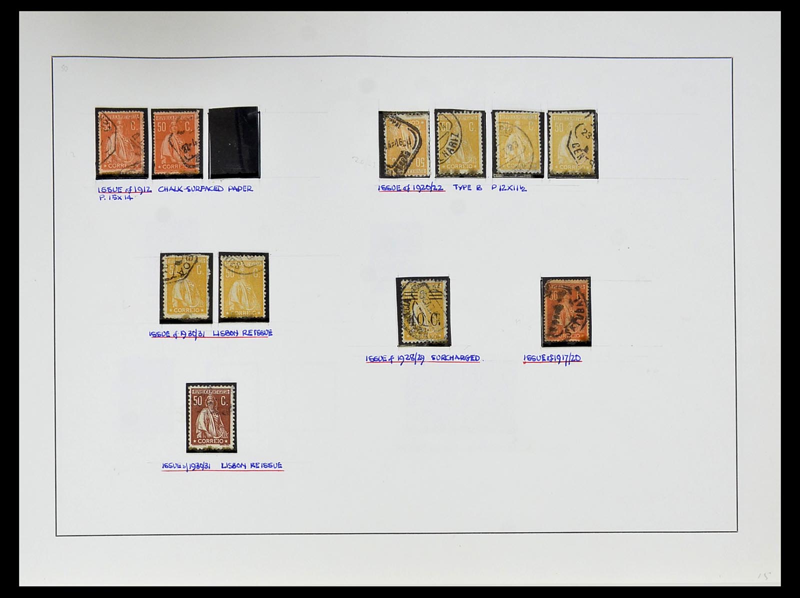 34281 016 - Postzegelverzameling 34281 Portugal en gebieden Ceres gespecialiseerd