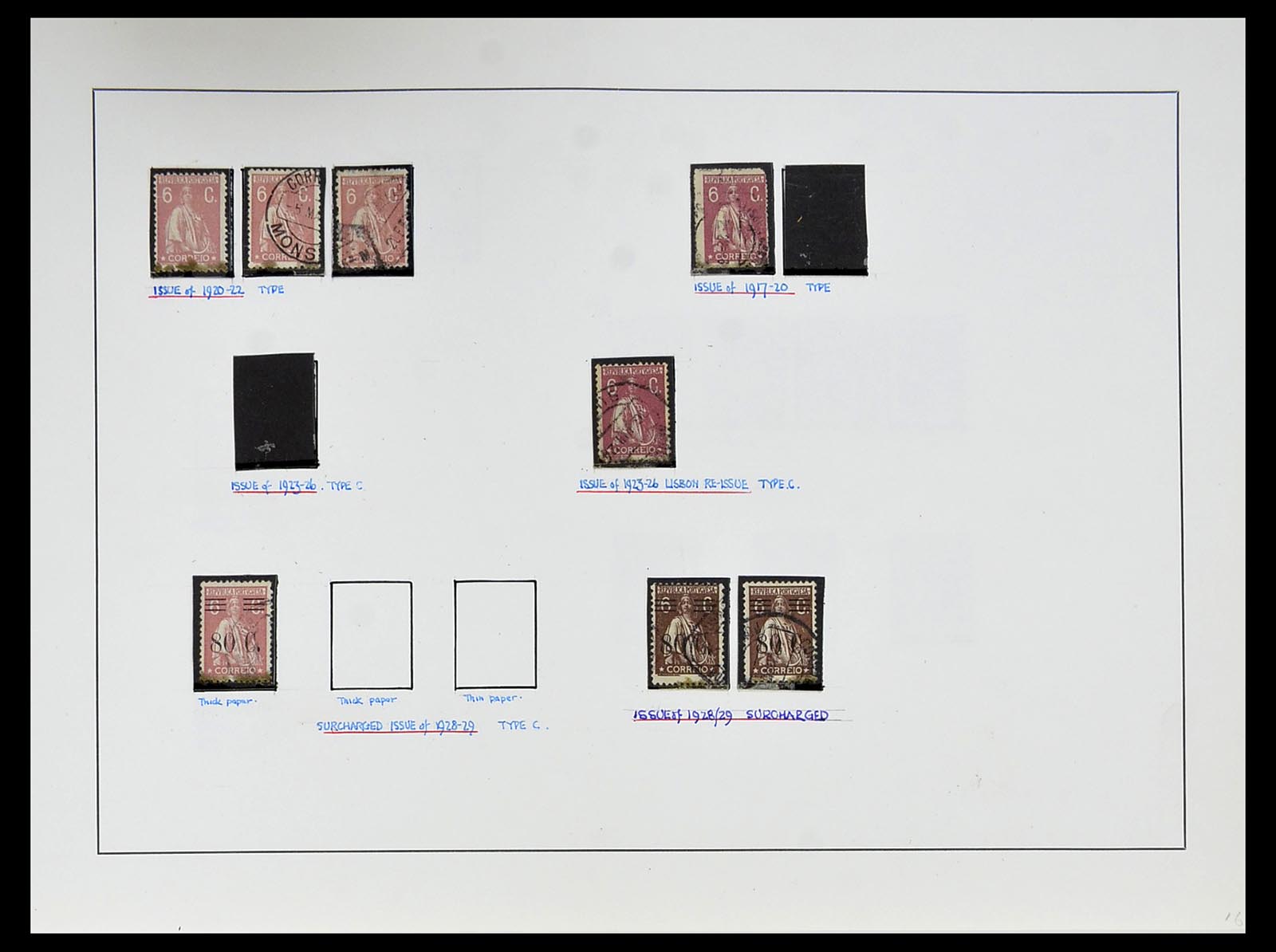 34281 017 - Postzegelverzameling 34281 Portugal en gebieden Ceres gespecialiseerd