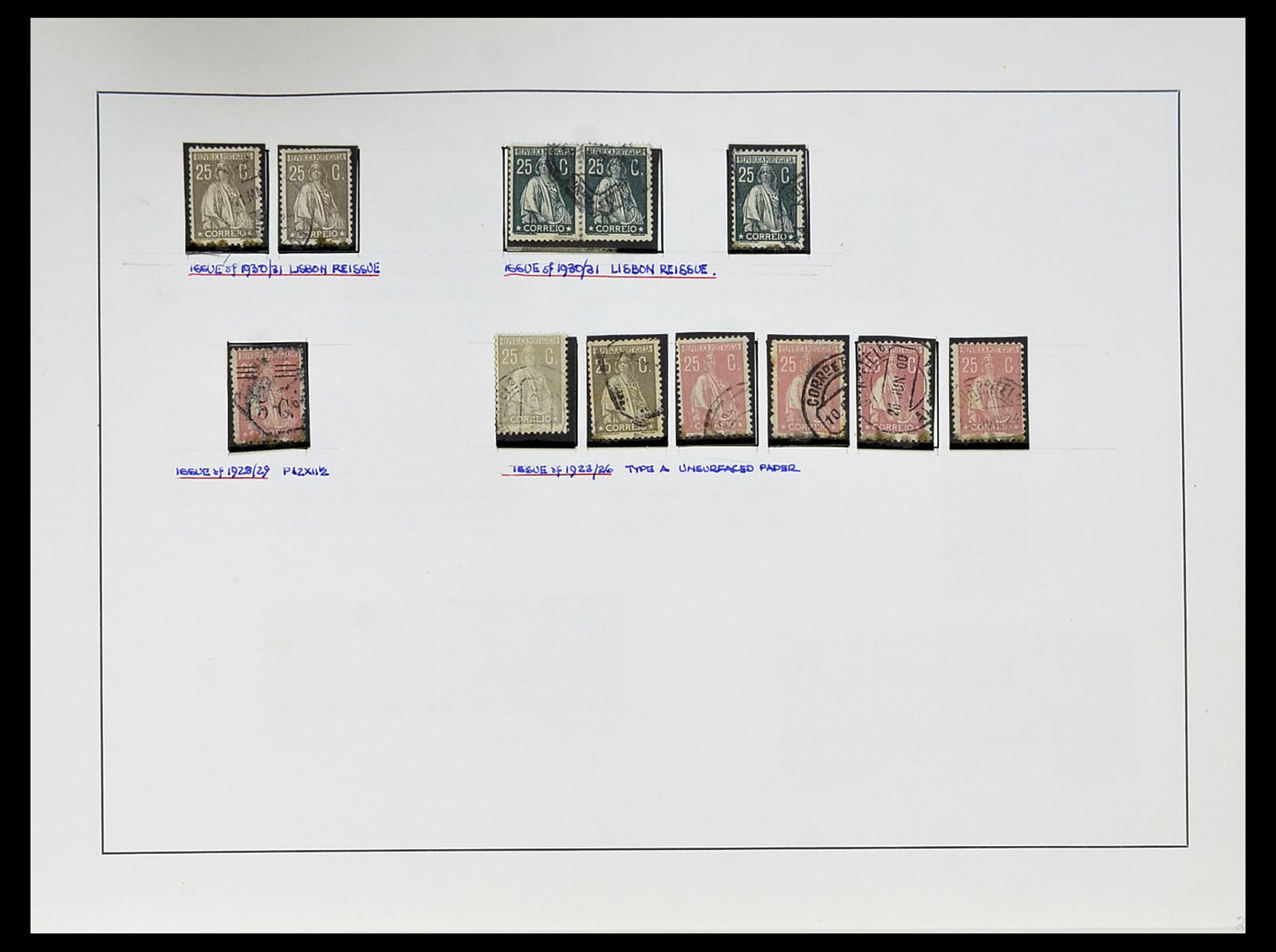34281 021 - Postzegelverzameling 34281 Portugal en gebieden Ceres gespecialiseerd