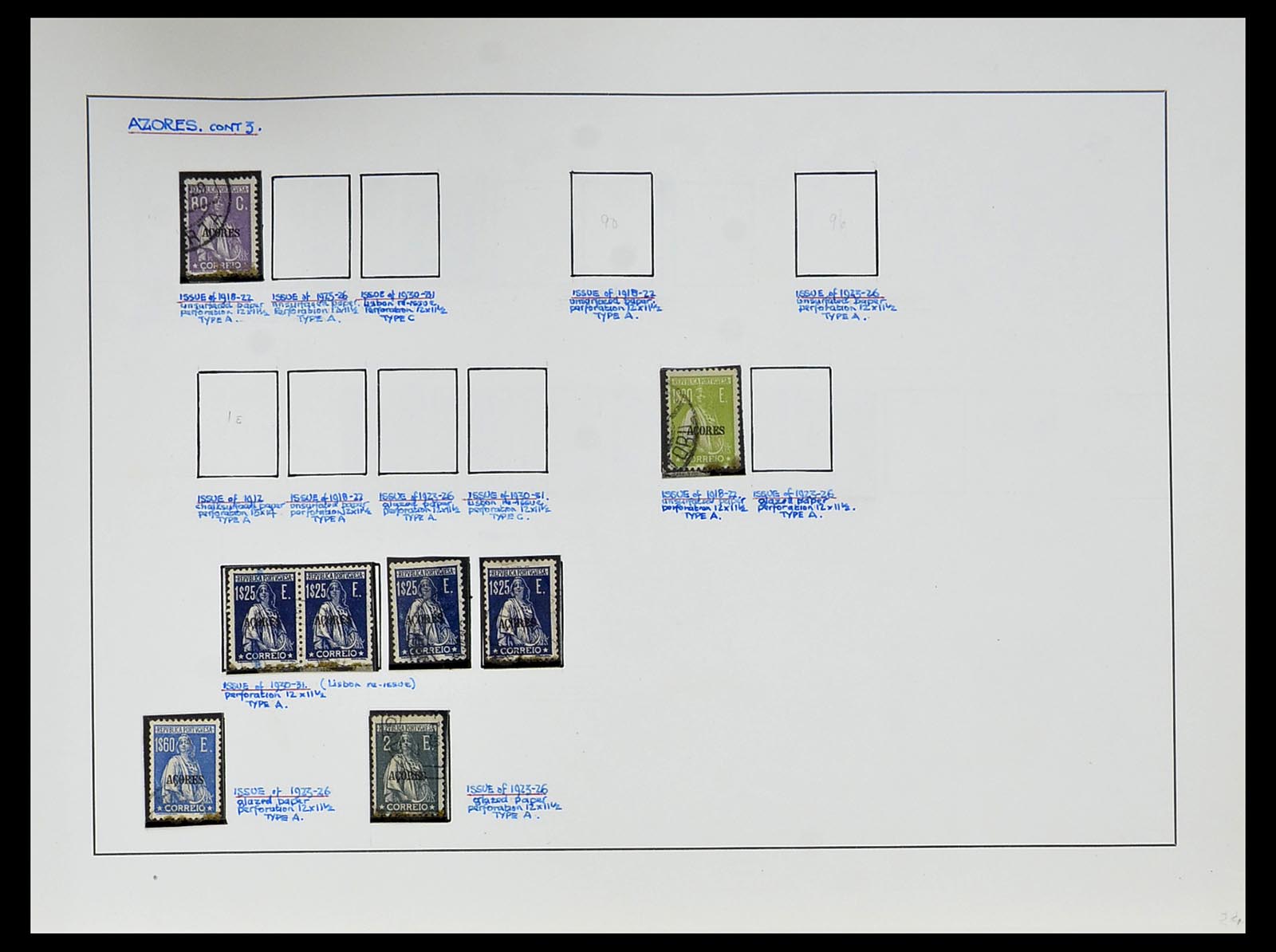 34281 025 - Postzegelverzameling 34281 Portugal en gebieden Ceres gespecialiseerd