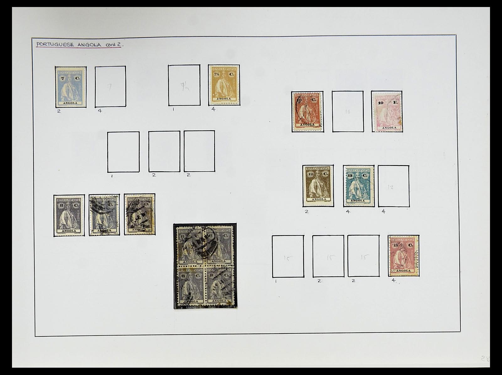 34281 029 - Stamp collection 34281 Portugal and territories Ceres specialised.