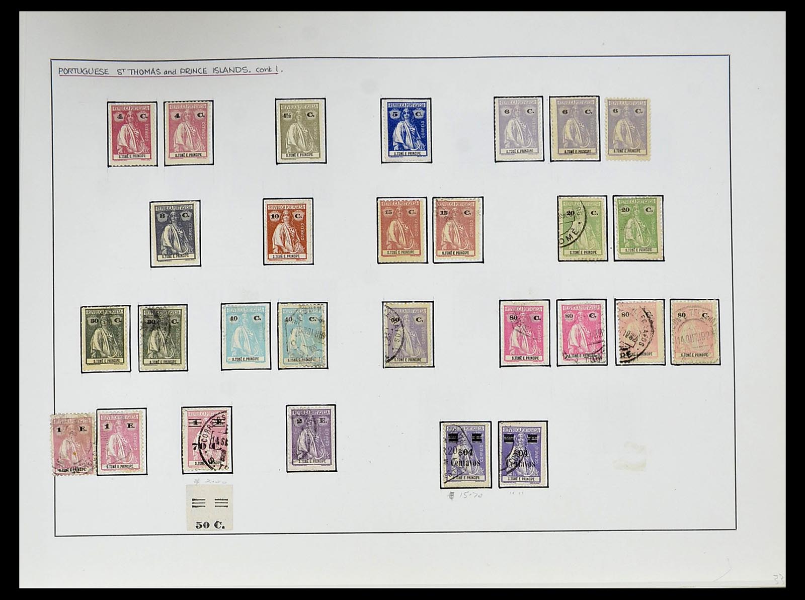 34281 034 - Stamp collection 34281 Portugal and territories Ceres specialised.