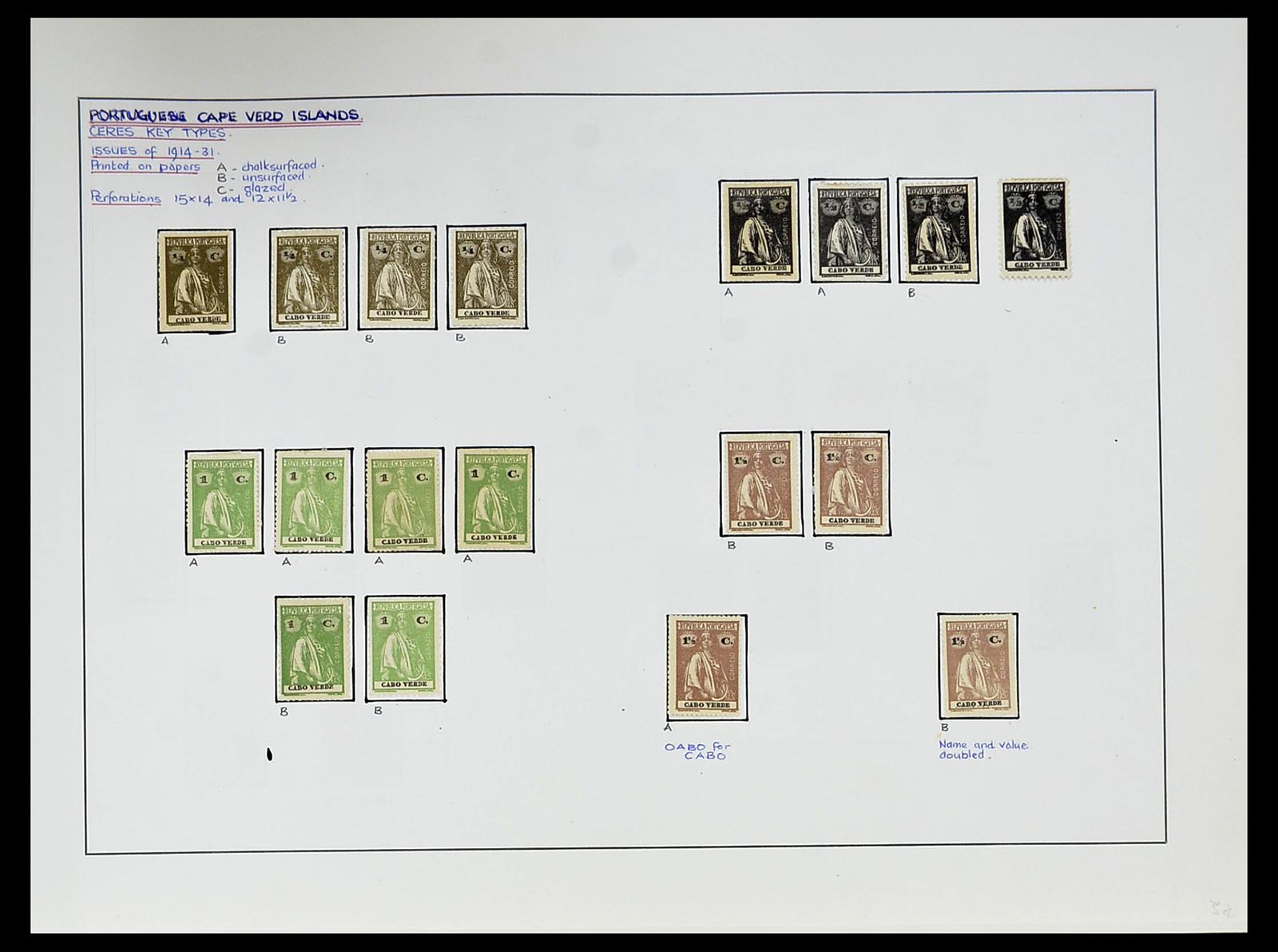 34281 035 - Postzegelverzameling 34281 Portugal en gebieden Ceres gespecialiseerd