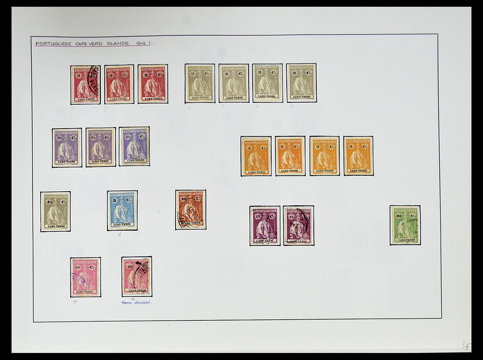 34281 036 - Postzegelverzameling 34281 Portugal en gebieden Ceres gespecialiseerd