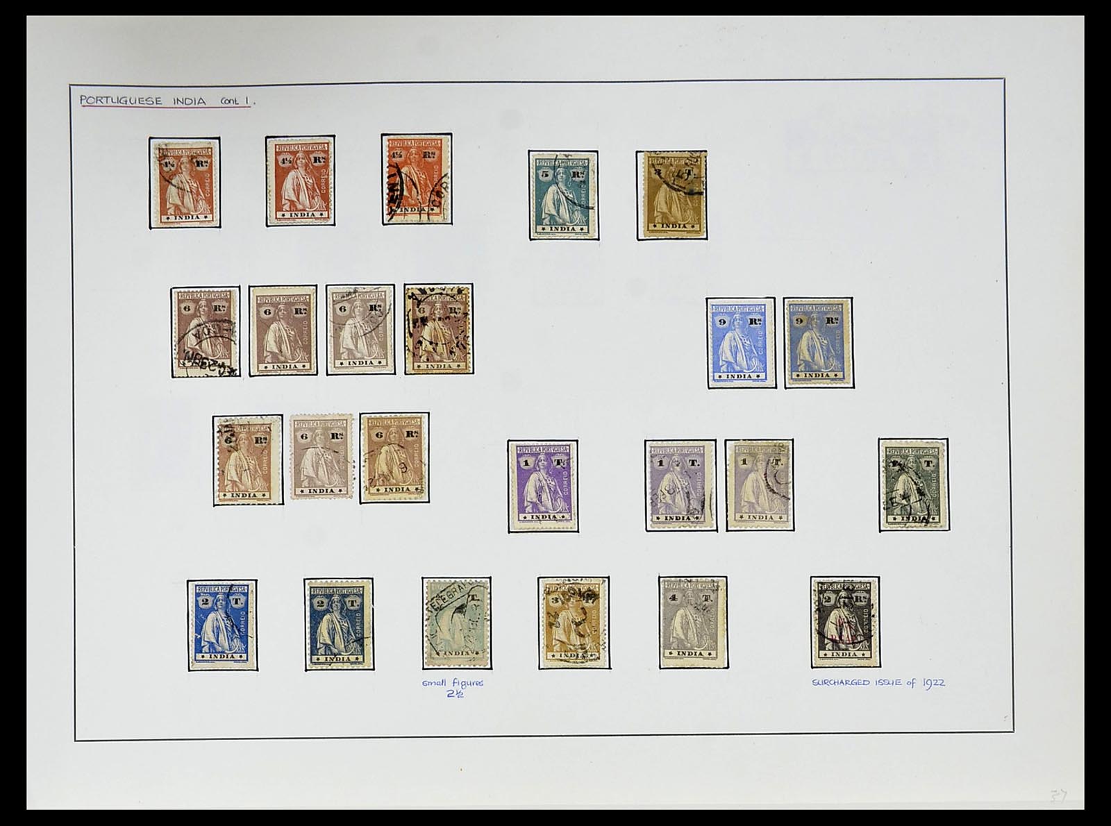 34281 038 - Stamp collection 34281 Portugal and territories Ceres specialised.