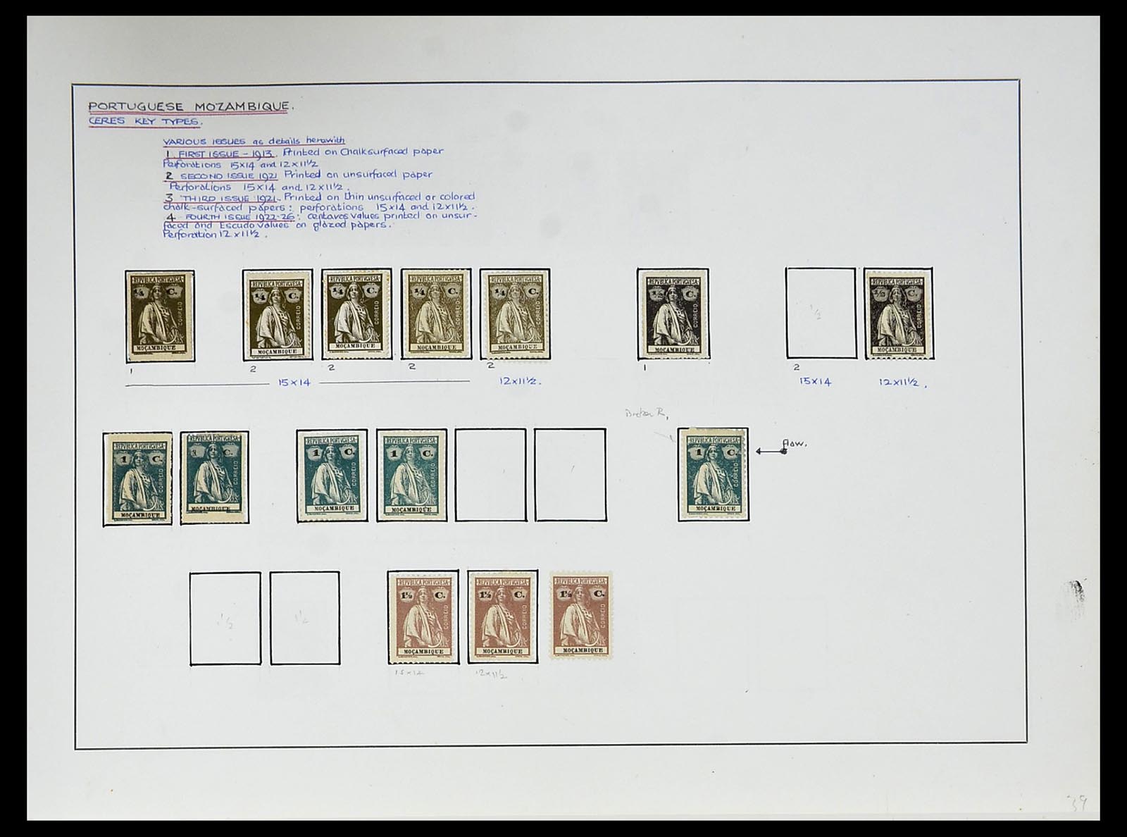 34281 041 - Stamp collection 34281 Portugal and territories Ceres specialised.