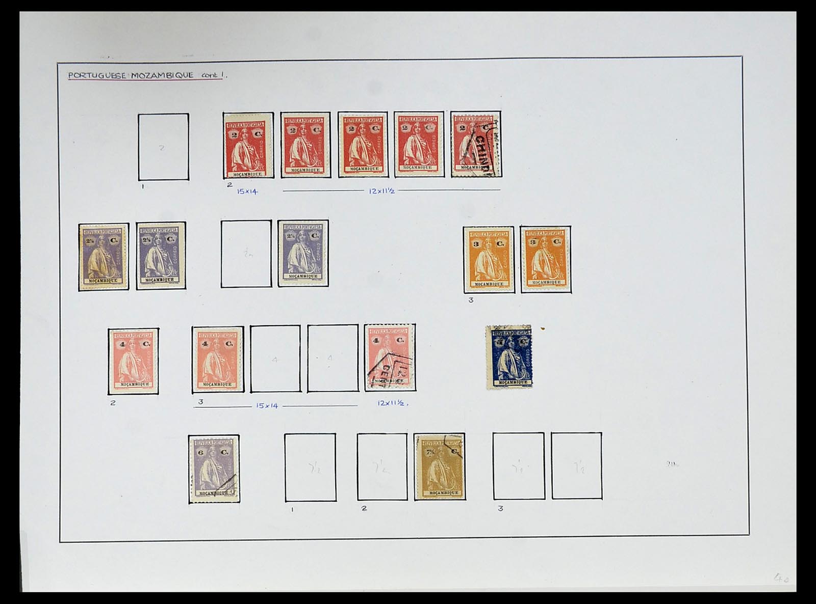 34281 042 - Postzegelverzameling 34281 Portugal en gebieden Ceres gespecialiseerd