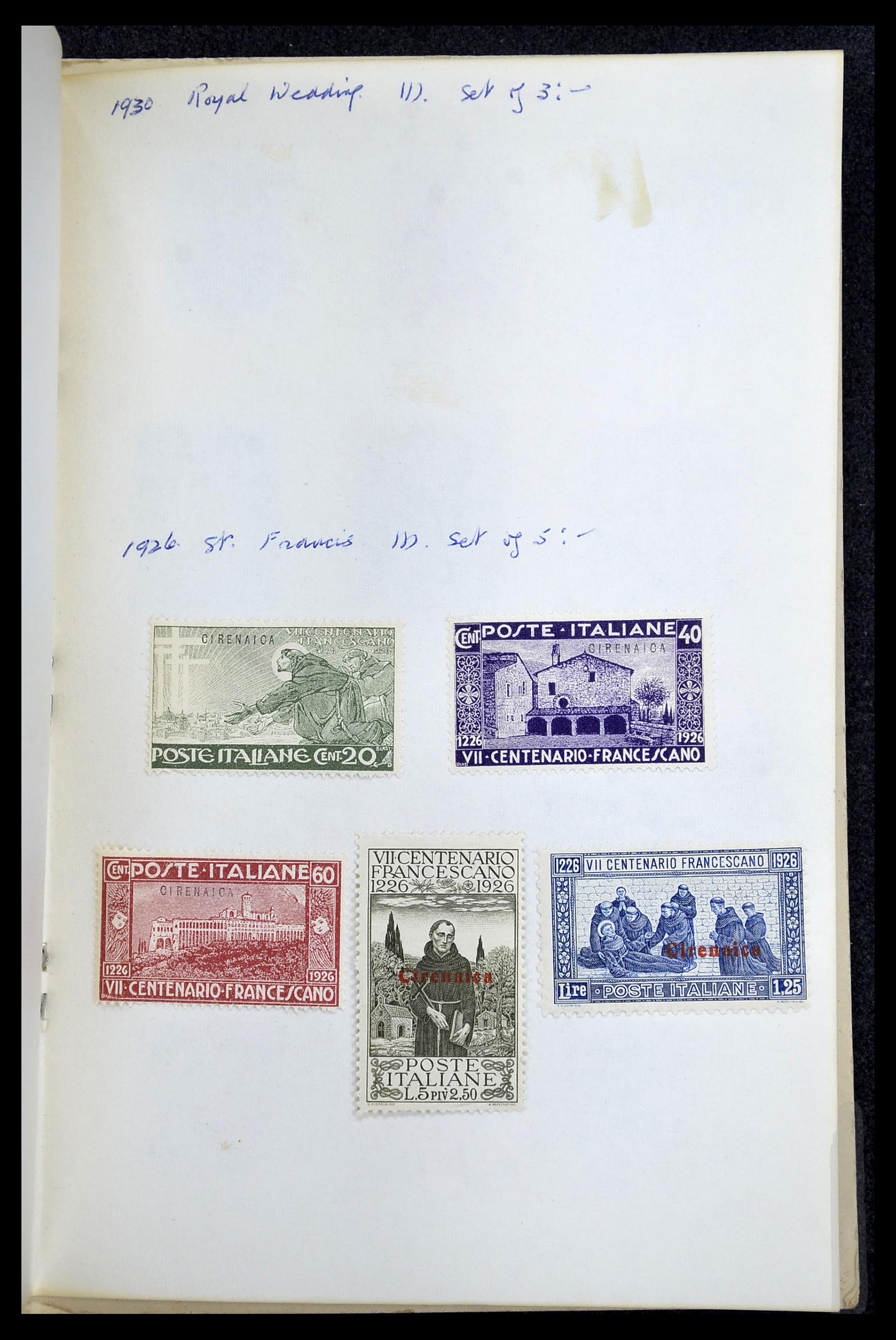34282 006 - Postzegelverzameling 34282 Italië en gebieden 1852-1940.