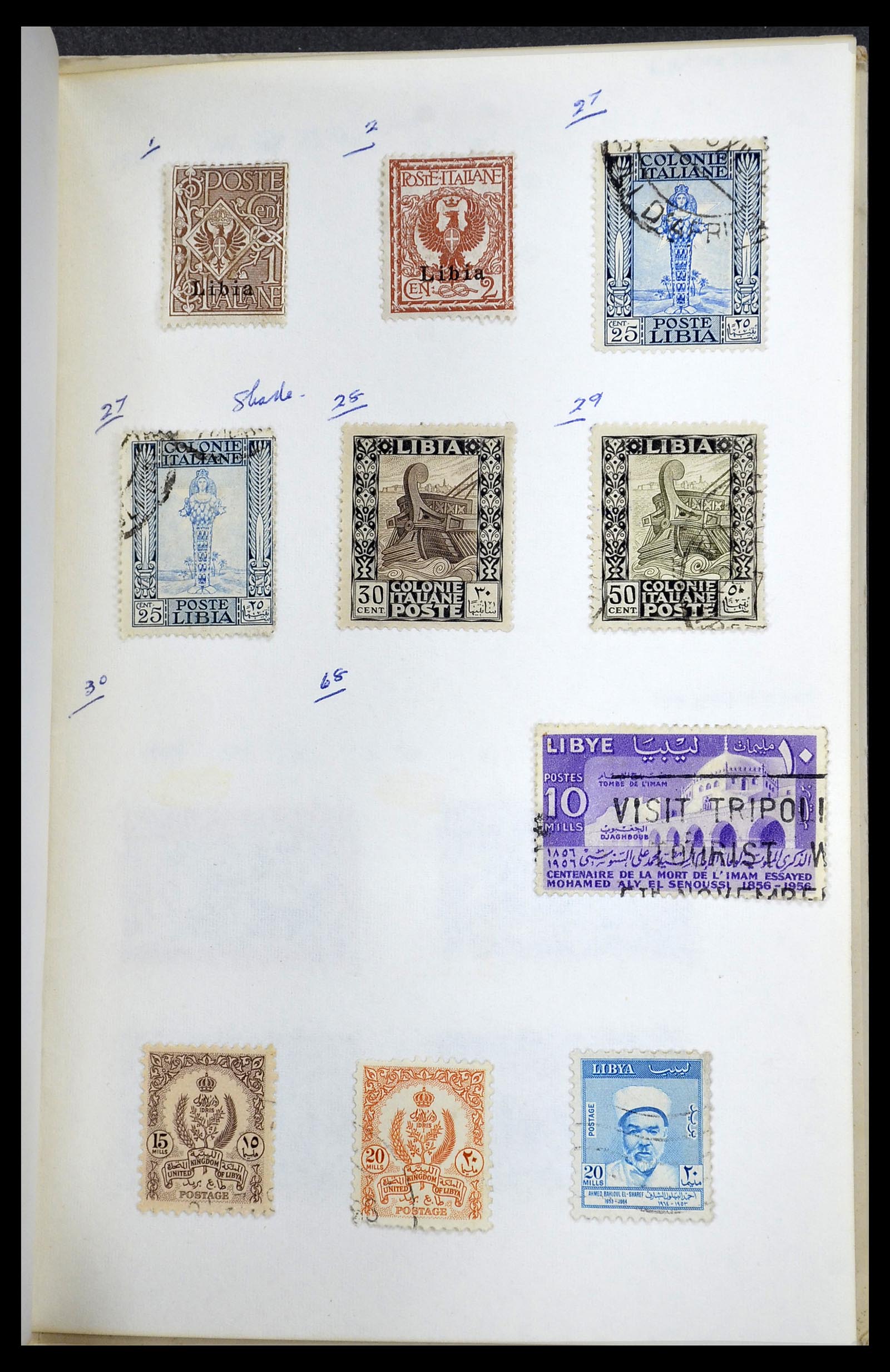 34282 007 - Postzegelverzameling 34282 Italië en gebieden 1852-1940.