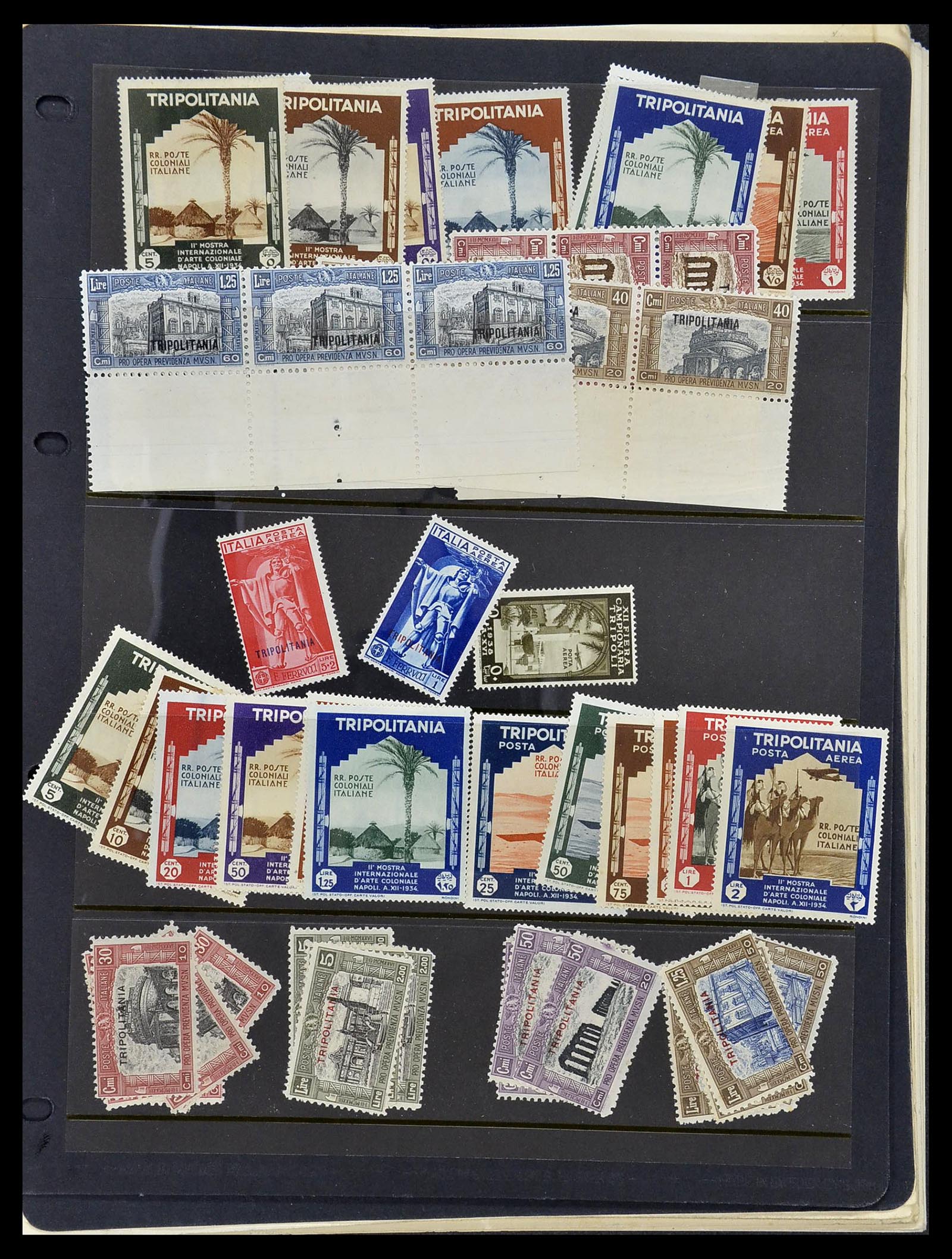 34282 025 - Postzegelverzameling 34282 Italië en gebieden 1852-1940.