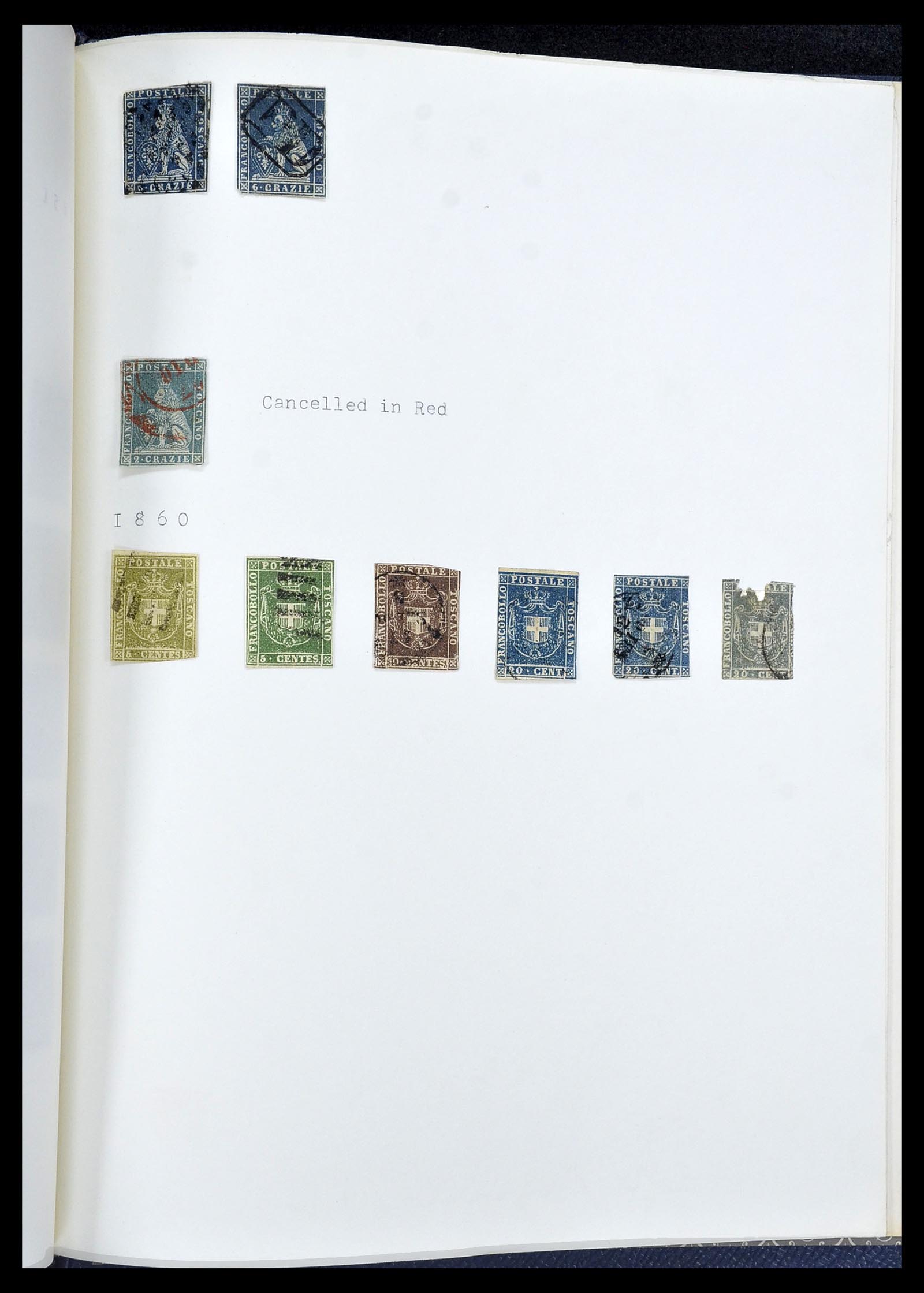 34282 062 - Stamp collection 34282 Italy and territories 1852-1940.