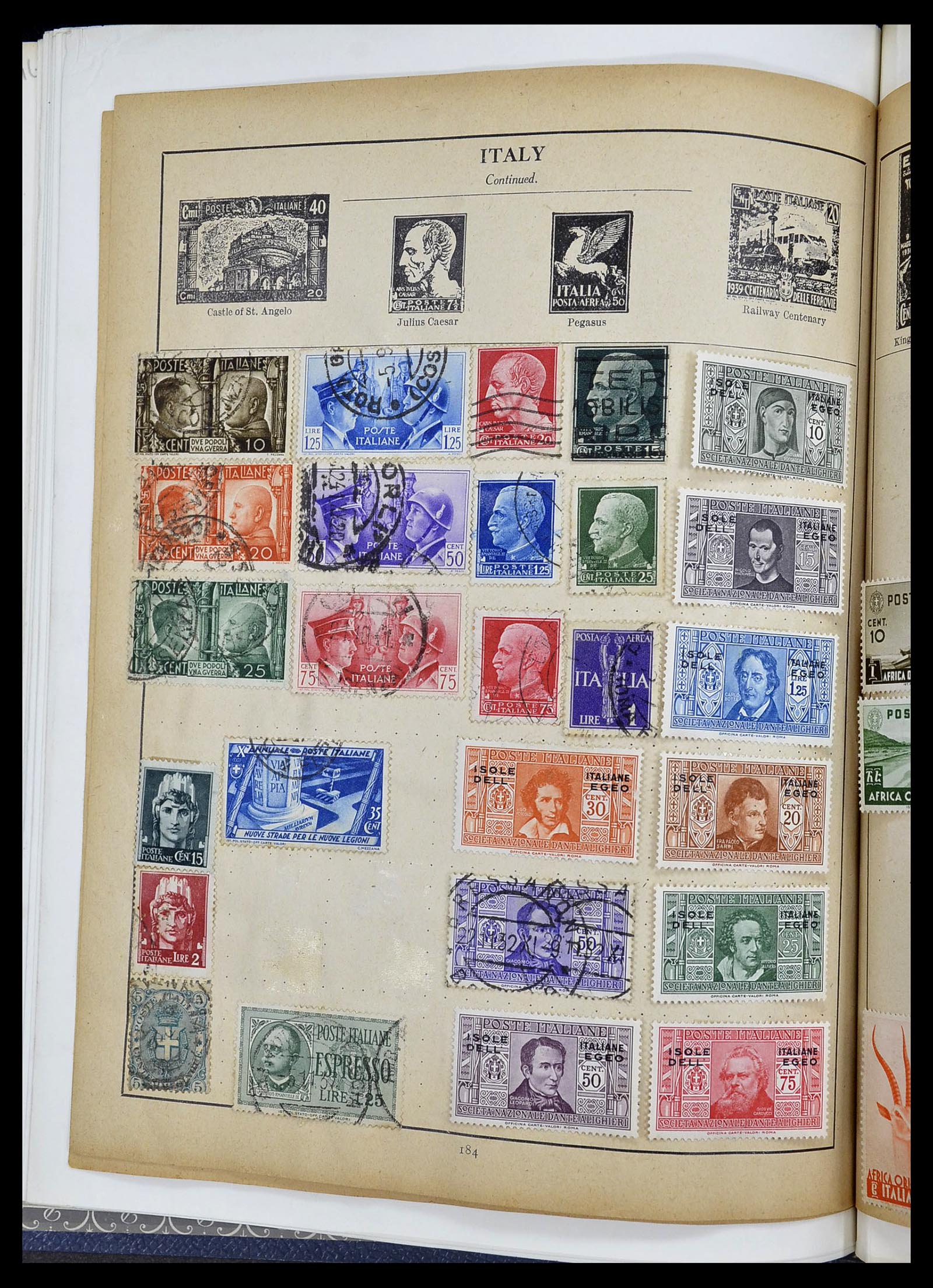34282 065 - Stamp collection 34282 Italy and territories 1852-1940.