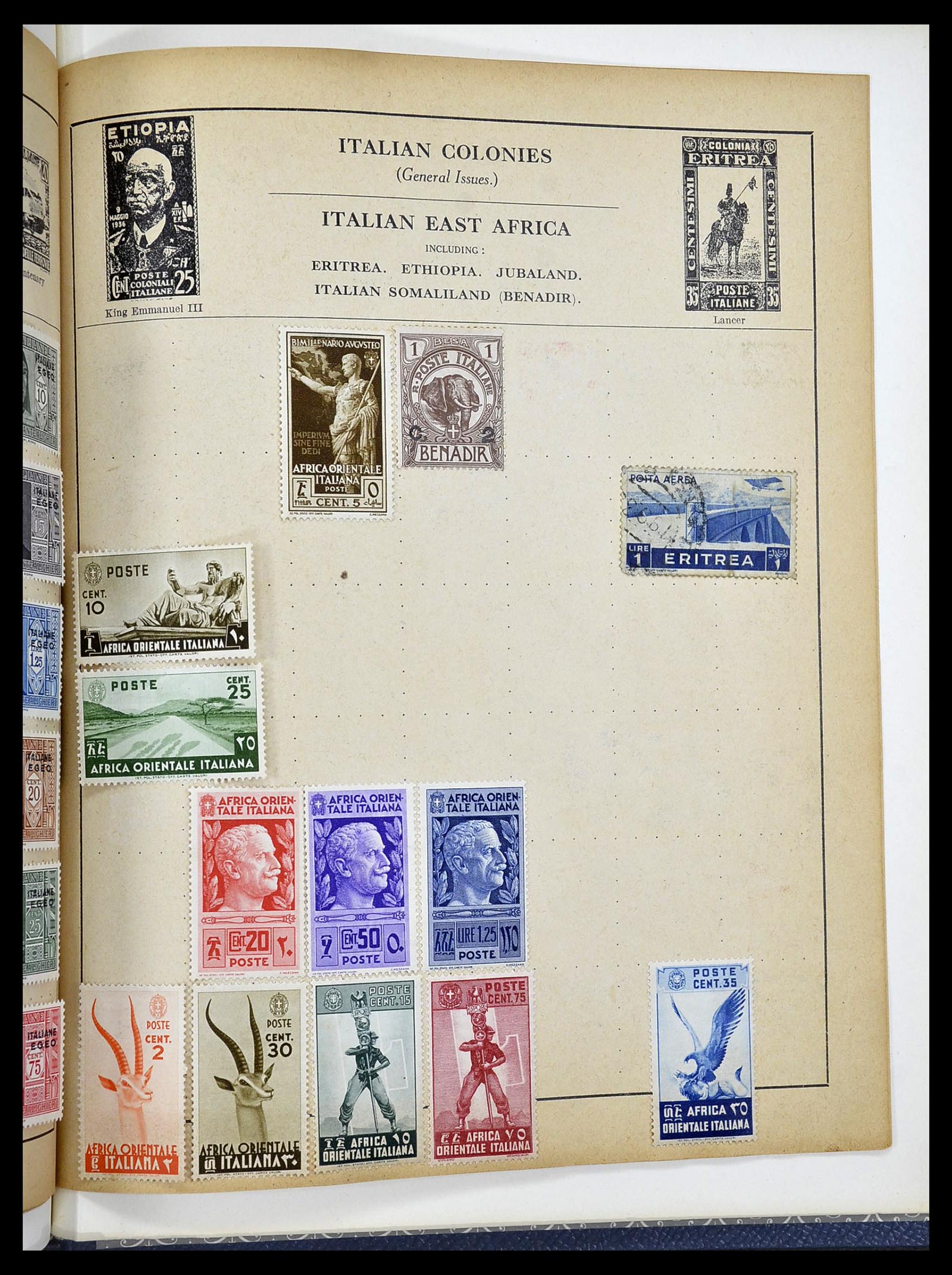 34282 066 - Stamp collection 34282 Italy and territories 1852-1940.