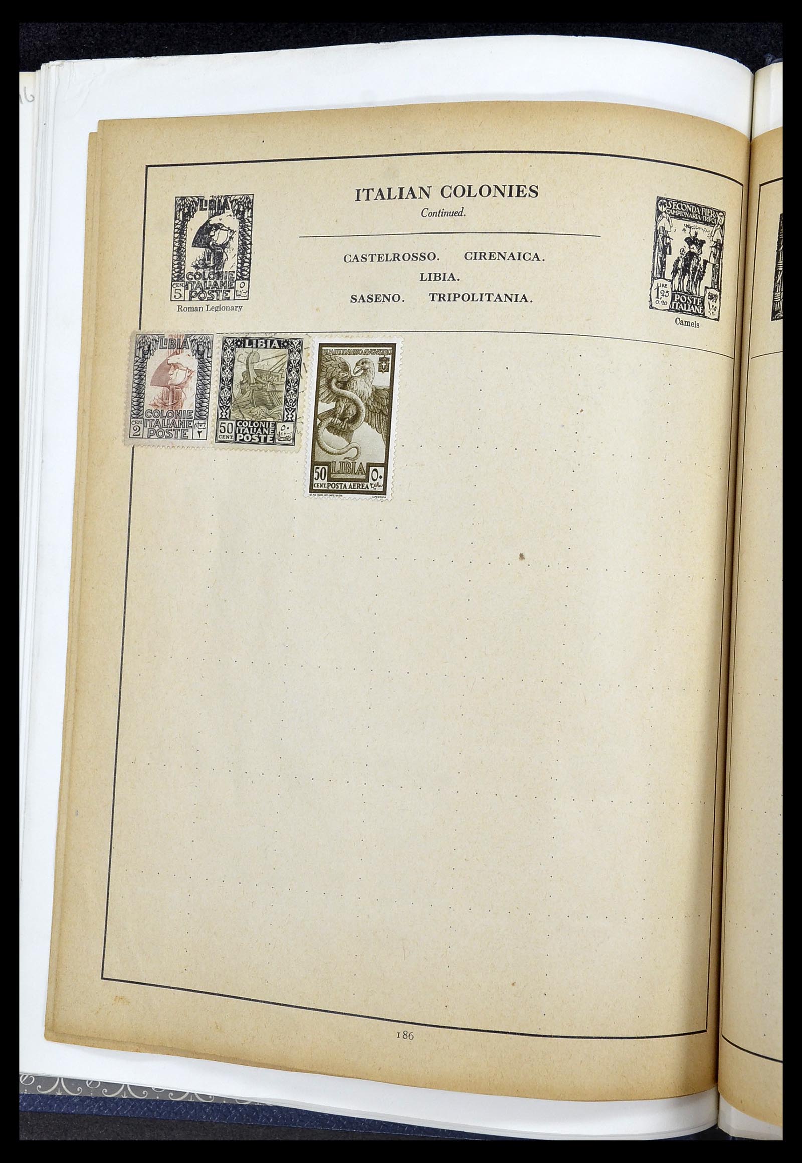 34282 068 - Stamp collection 34282 Italy and territories 1852-1940.