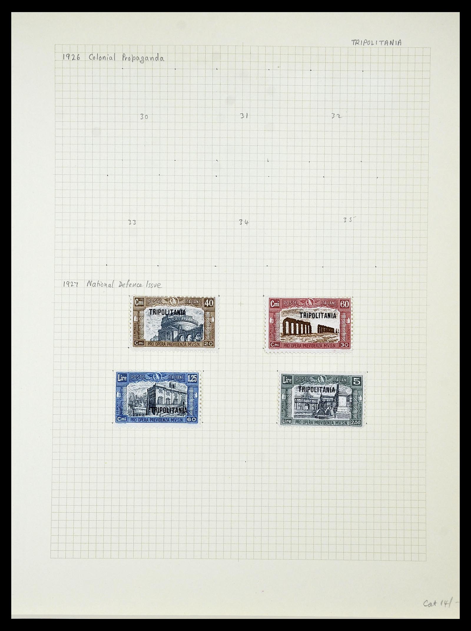34282 071 - Stamp collection 34282 Italy and territories 1852-1940.