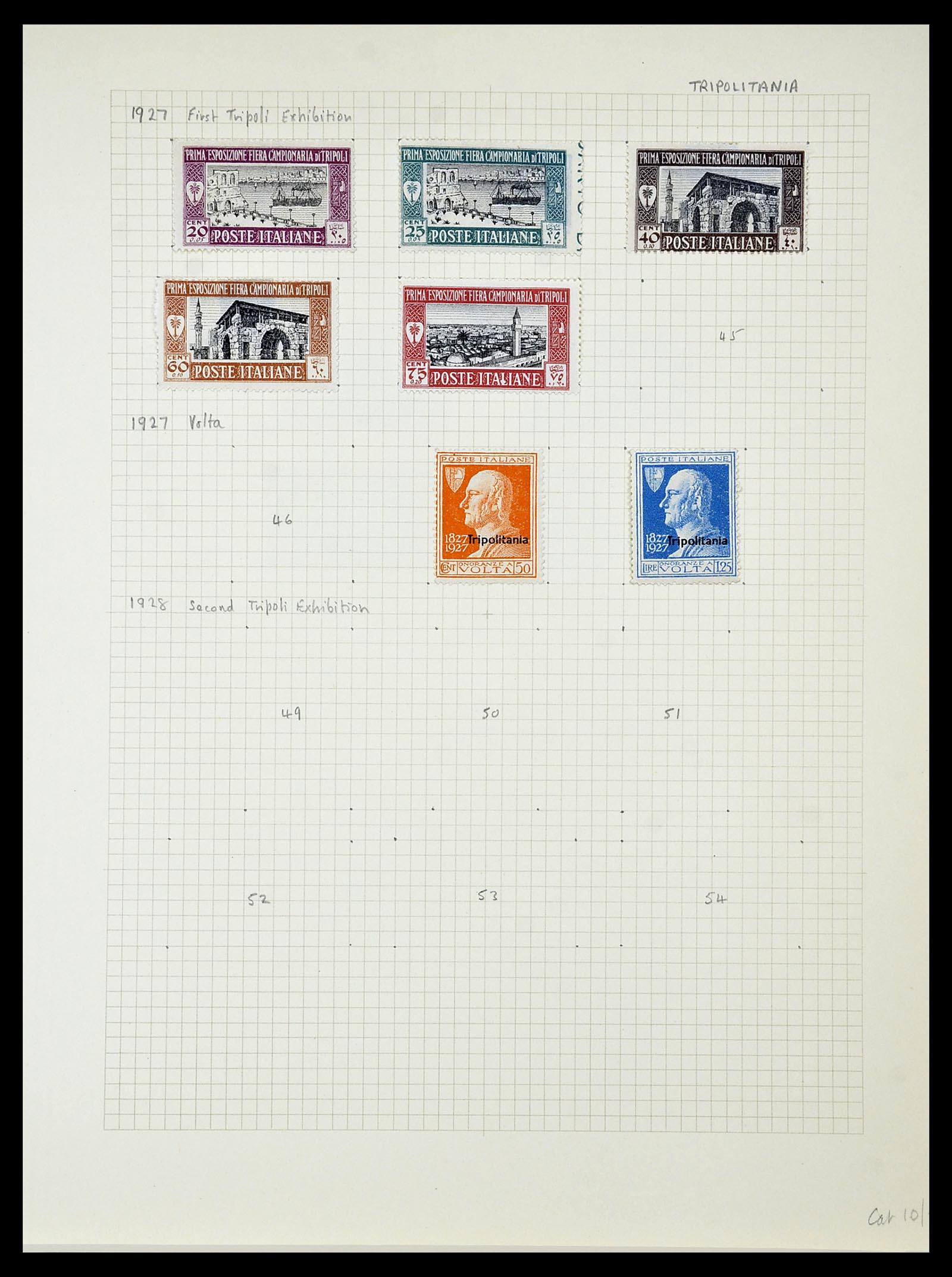 34282 072 - Stamp collection 34282 Italy and territories 1852-1940.