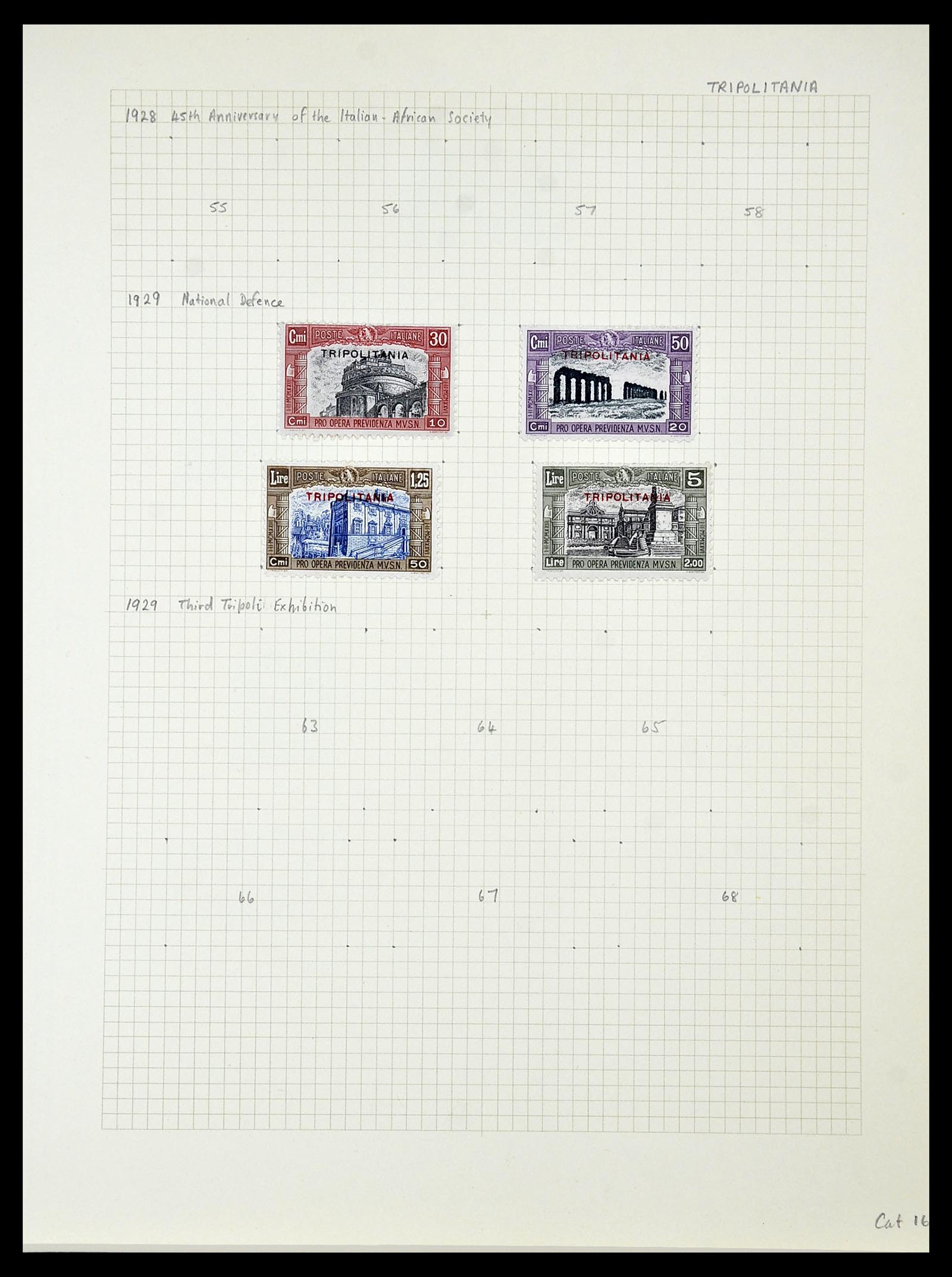 34282 073 - Stamp collection 34282 Italy and territories 1852-1940.