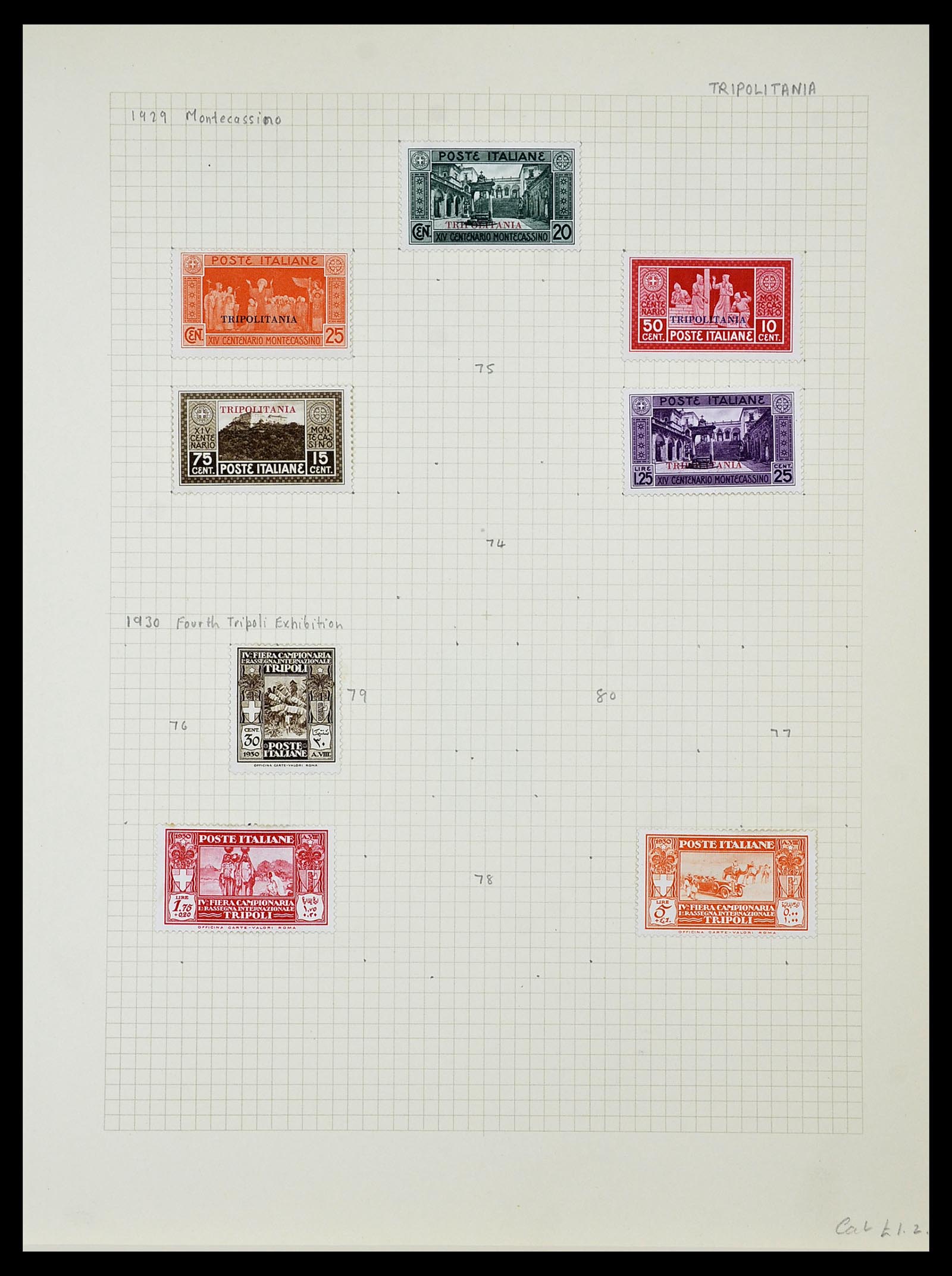 34282 074 - Stamp collection 34282 Italy and territories 1852-1940.