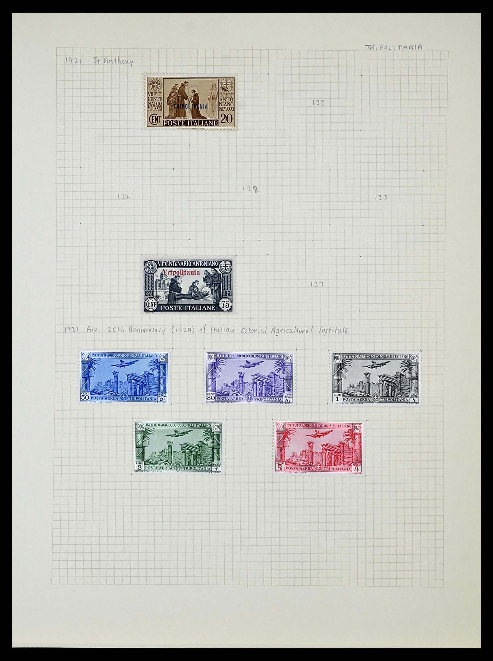 34282 078 - Stamp collection 34282 Italy and territories 1852-1940.