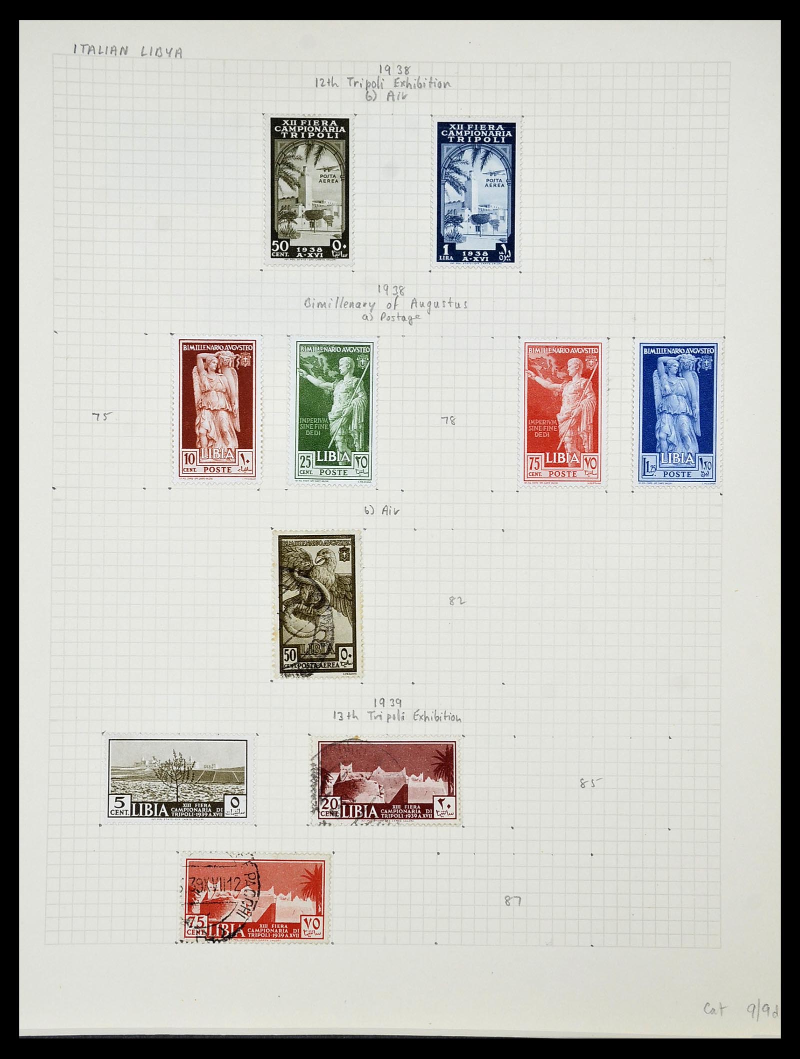 34282 105 - Postzegelverzameling 34282 Italië en gebieden 1852-1940.