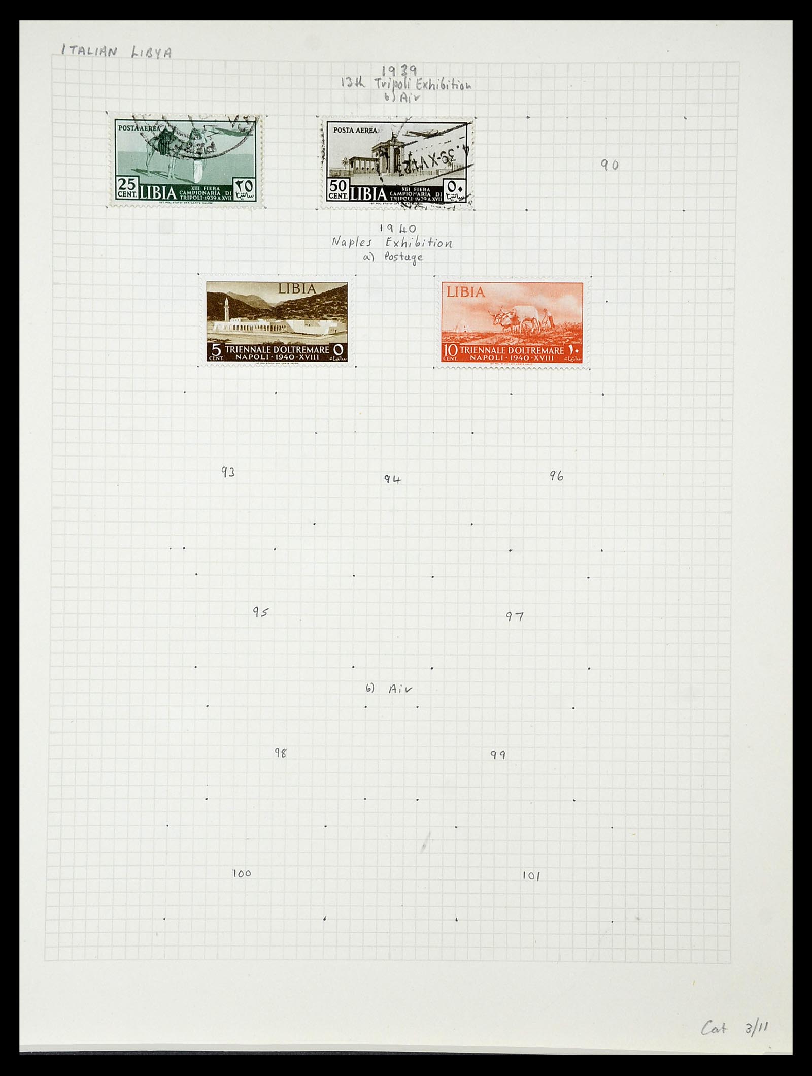 34282 106 - Postzegelverzameling 34282 Italië en gebieden 1852-1940.