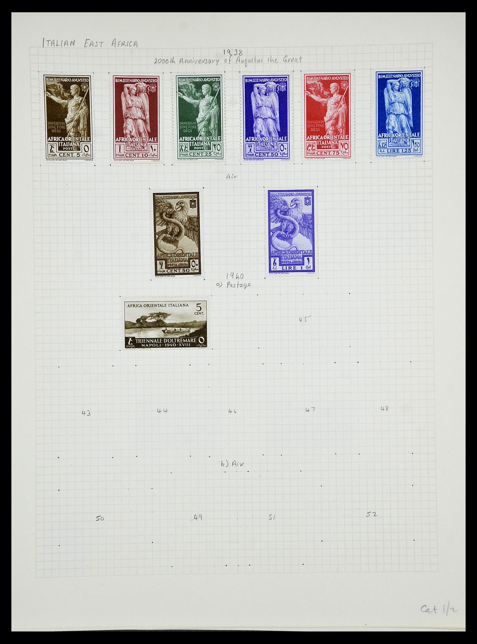34282 113 - Postzegelverzameling 34282 Italië en gebieden 1852-1940.