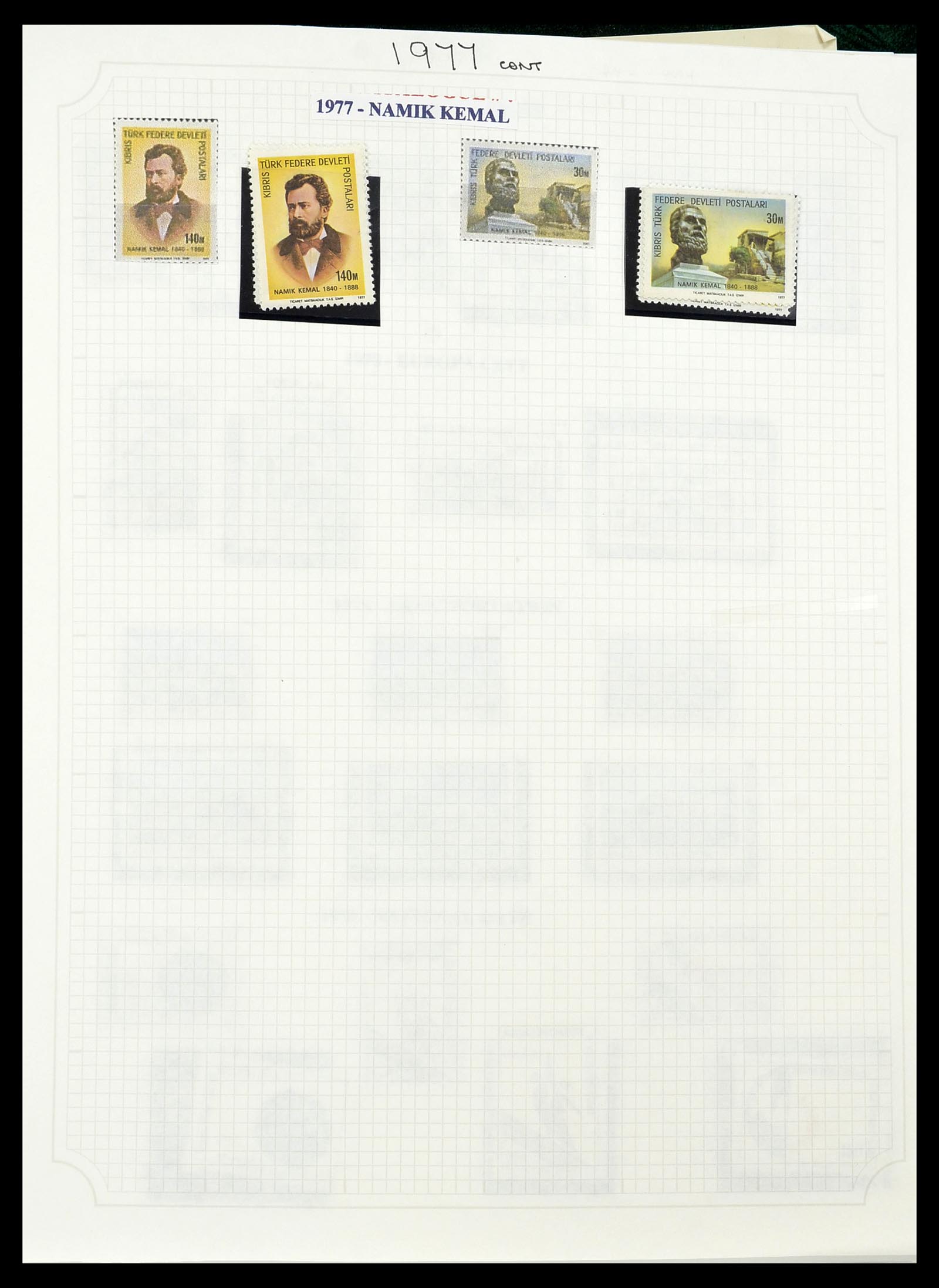 34283 136 - Postzegelverzameling 34283 Cyprus 1881-2017.