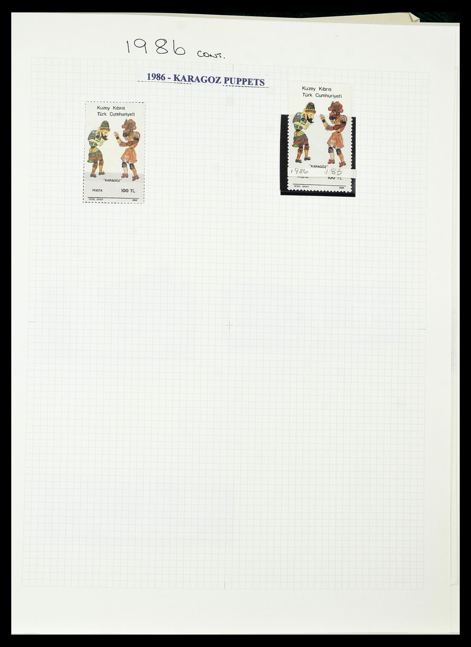 34283 148 - Postzegelverzameling 34283 Cyprus 1881-2017.