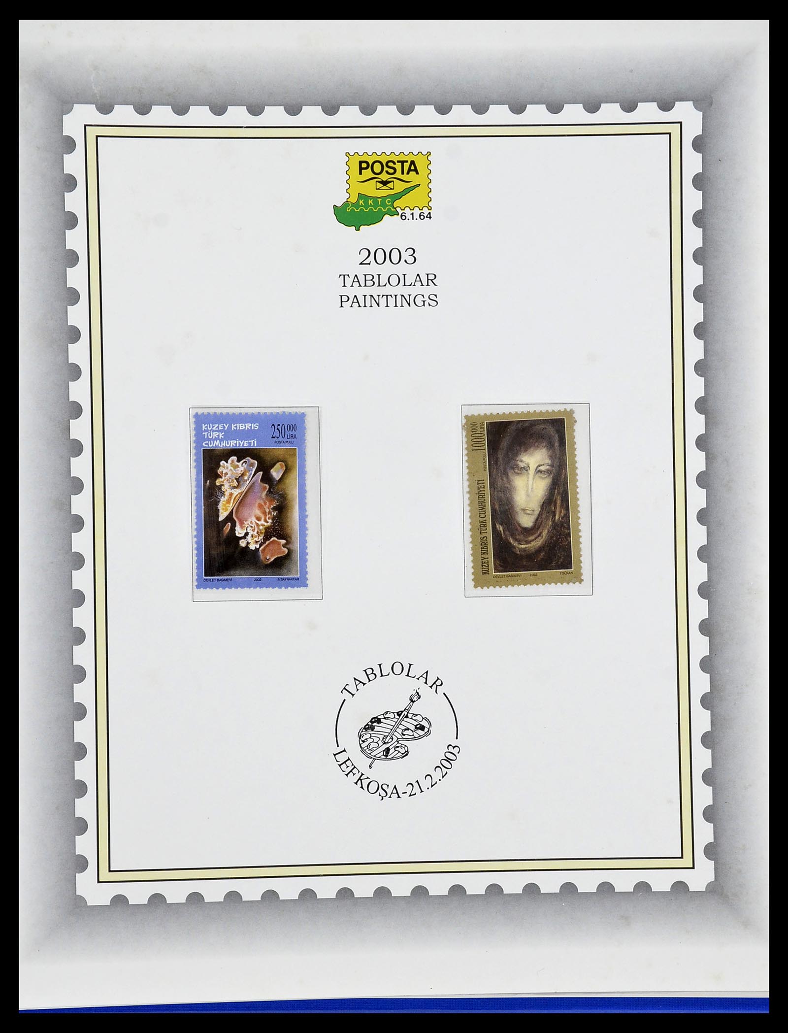 34283 164 - Postzegelverzameling 34283 Cyprus 1881-2017.