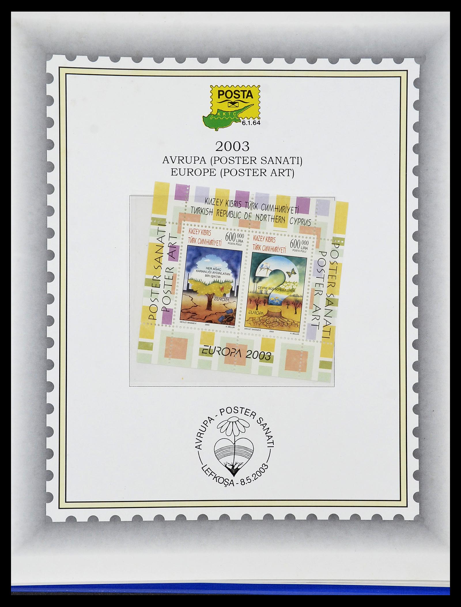 34283 165 - Postzegelverzameling 34283 Cyprus 1881-2017.