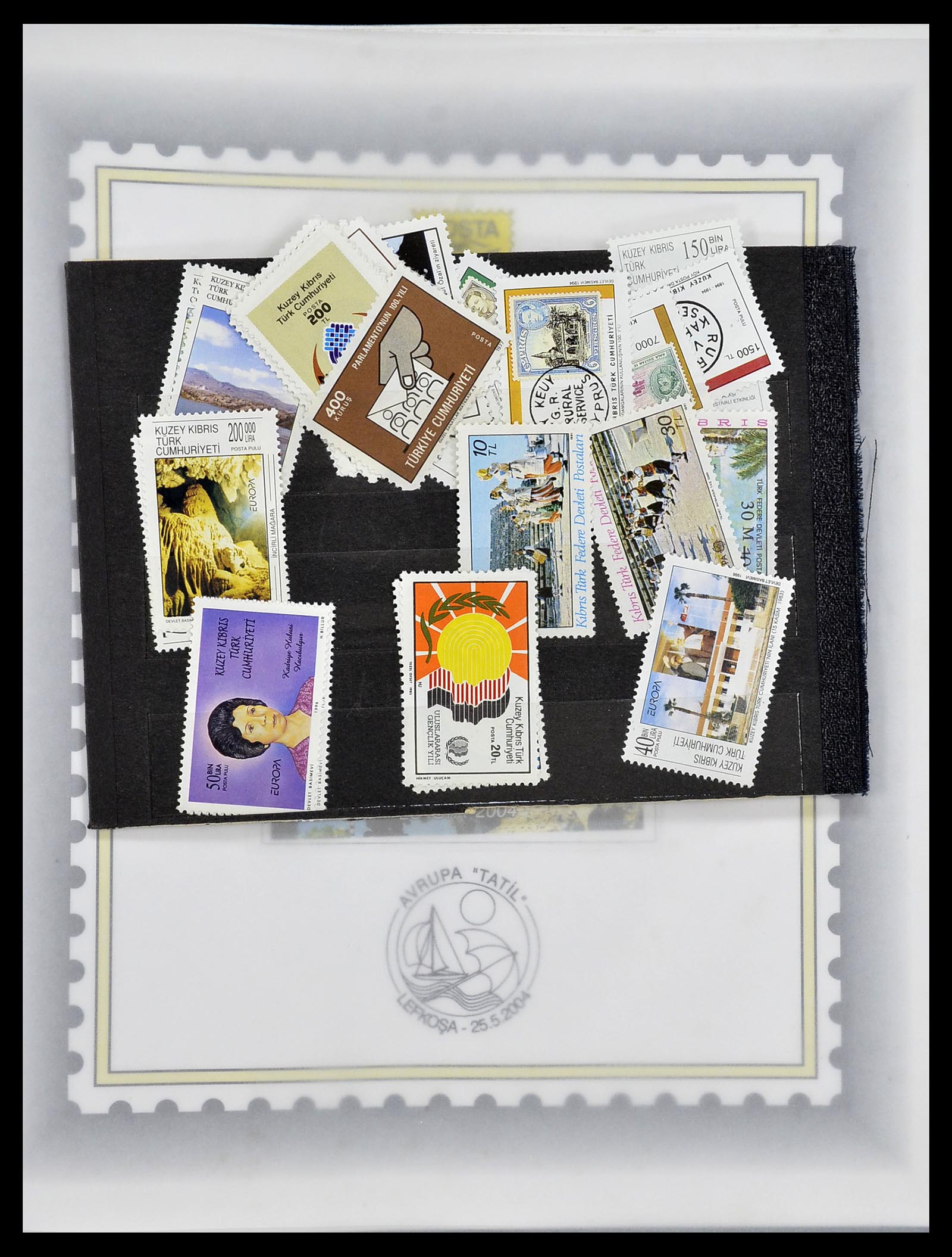 34283 171 - Postzegelverzameling 34283 Cyprus 1881-2017.