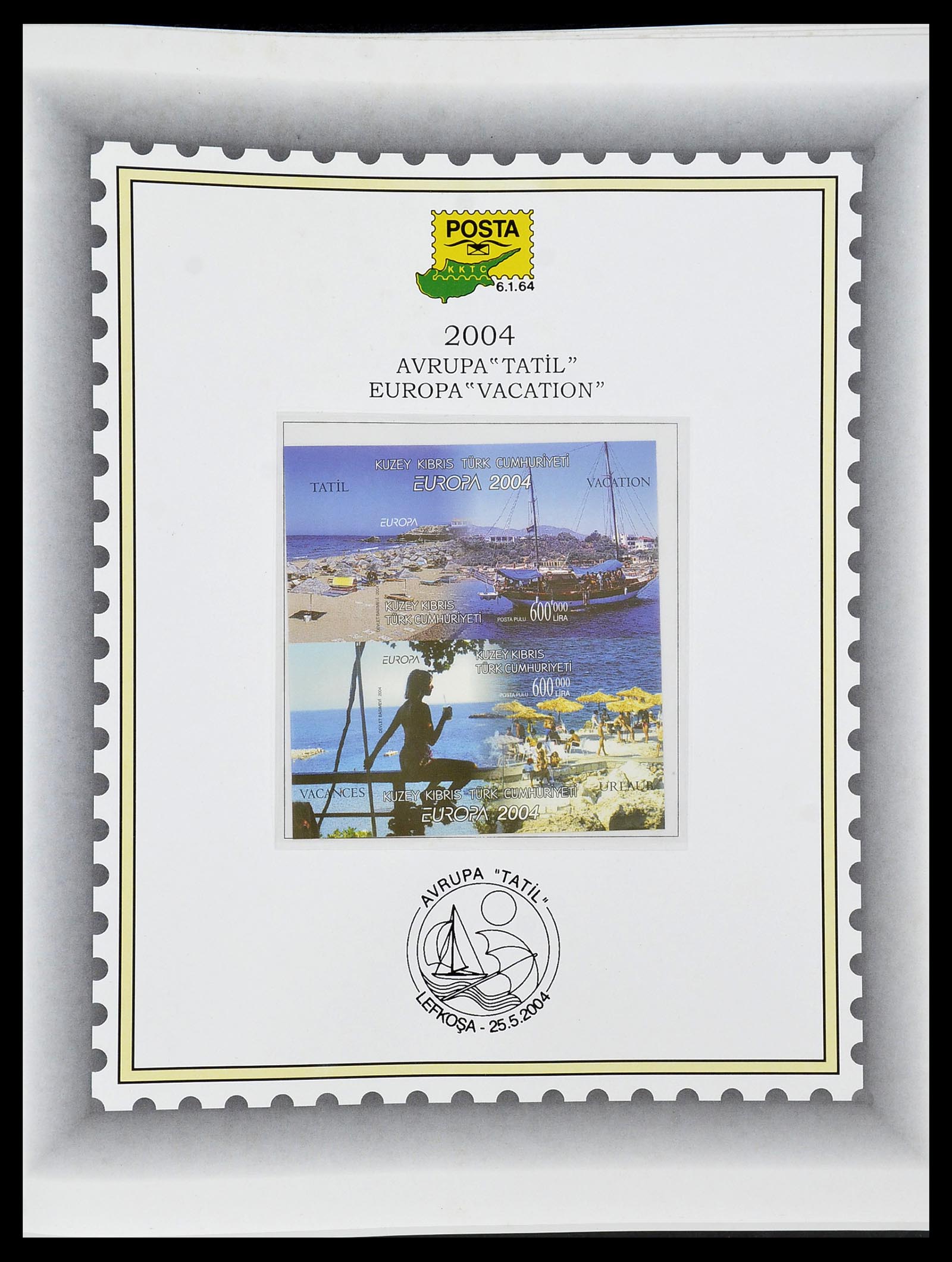 34283 174 - Postzegelverzameling 34283 Cyprus 1881-2017.