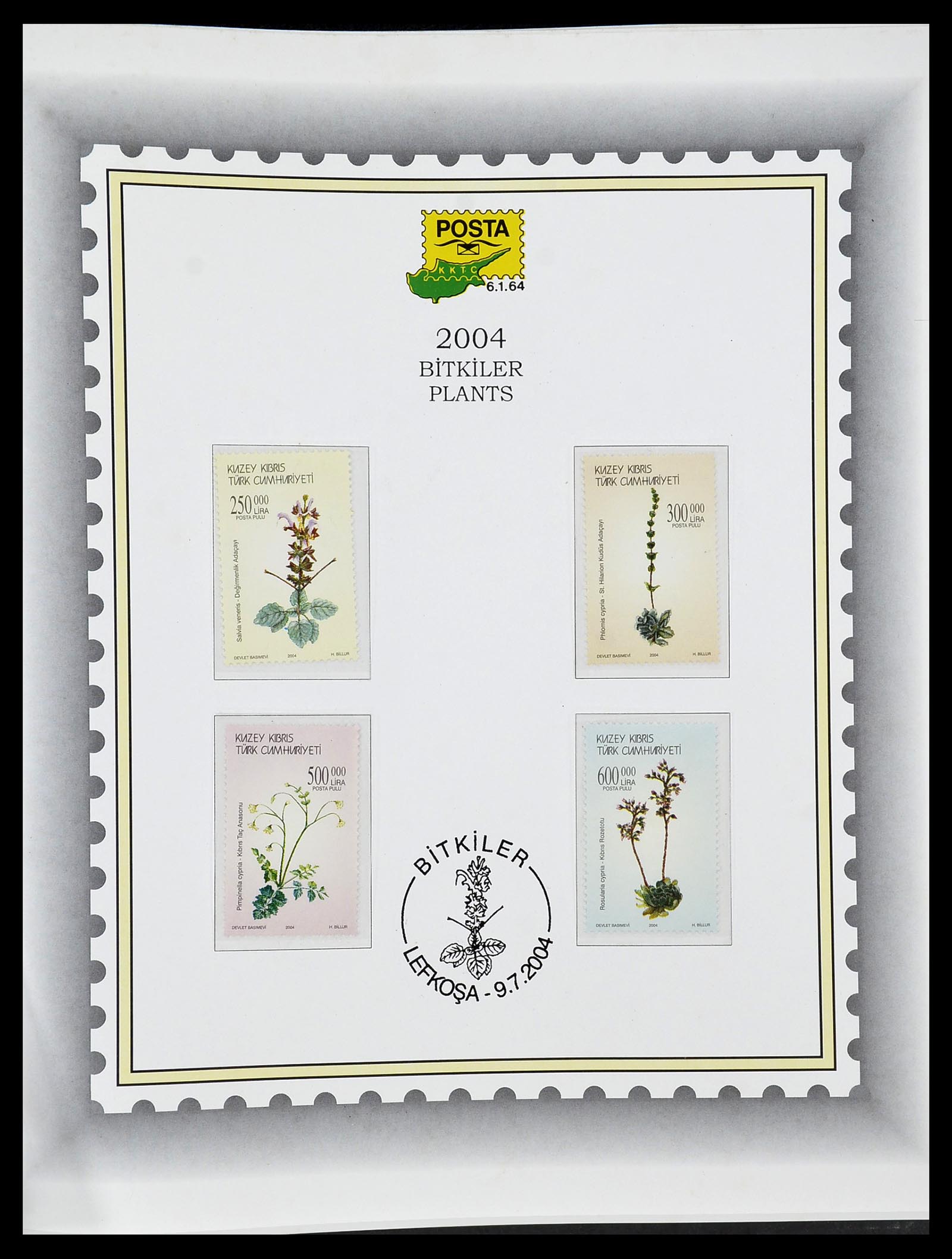 34283 176 - Postzegelverzameling 34283 Cyprus 1881-2017.