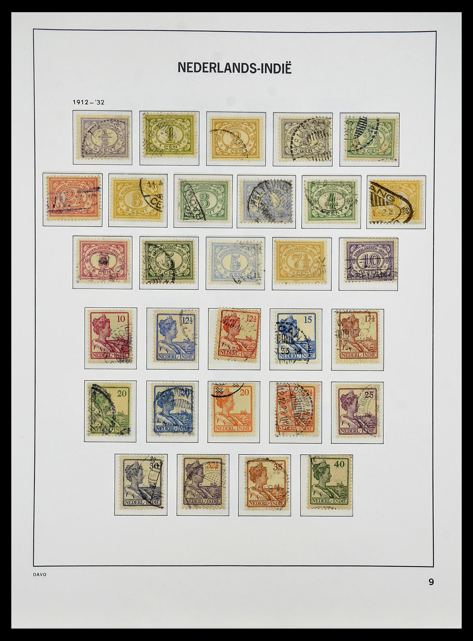 34284 008 - Postzegelverzameling 34284 Nederlandse Gebieden 1864-1985.